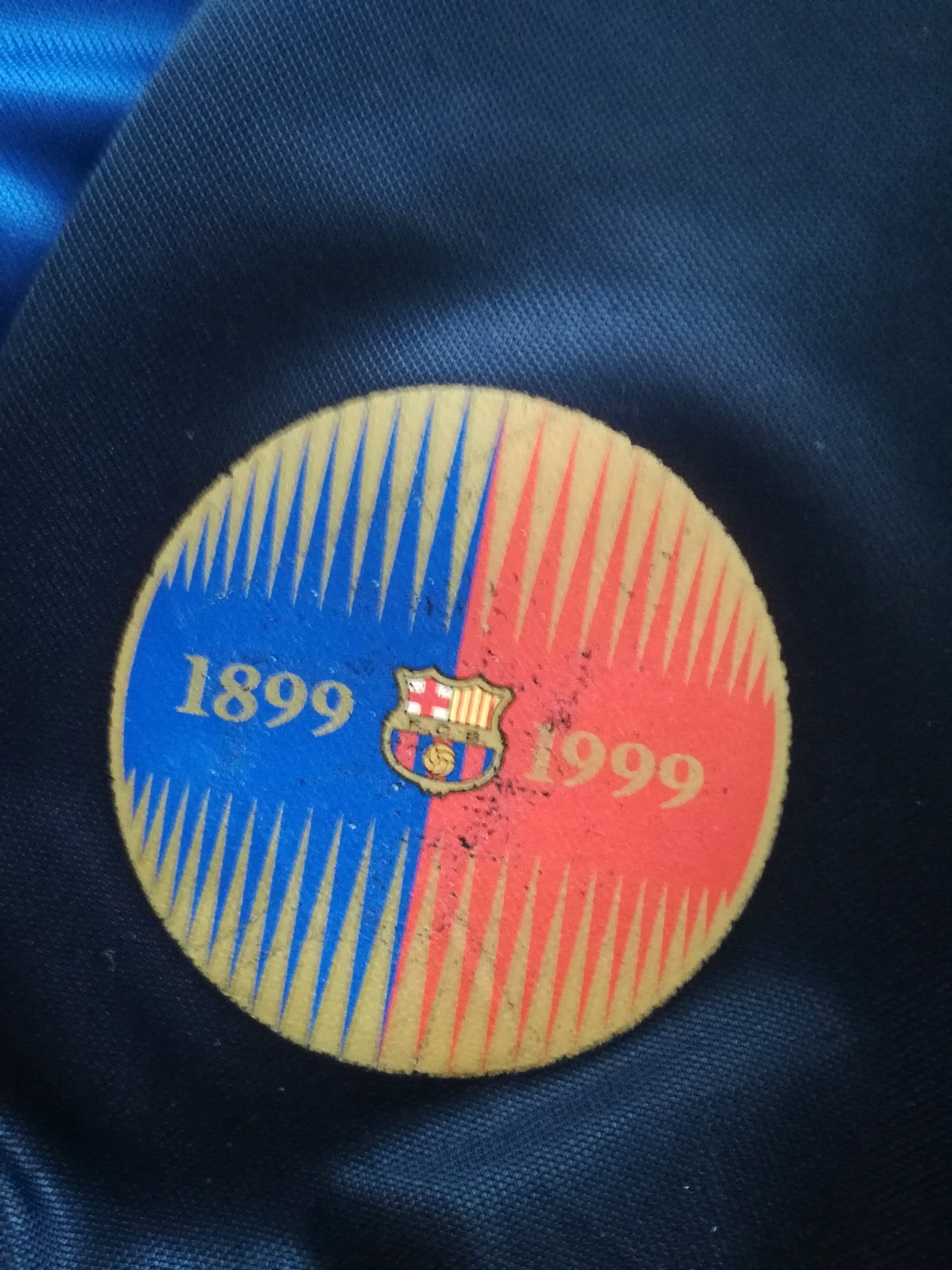 1999/00 Barcelona Home Centenary Football Shirt (M)