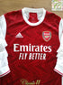 2020/21 Arsenal Home Long Sleeve Football Shirt