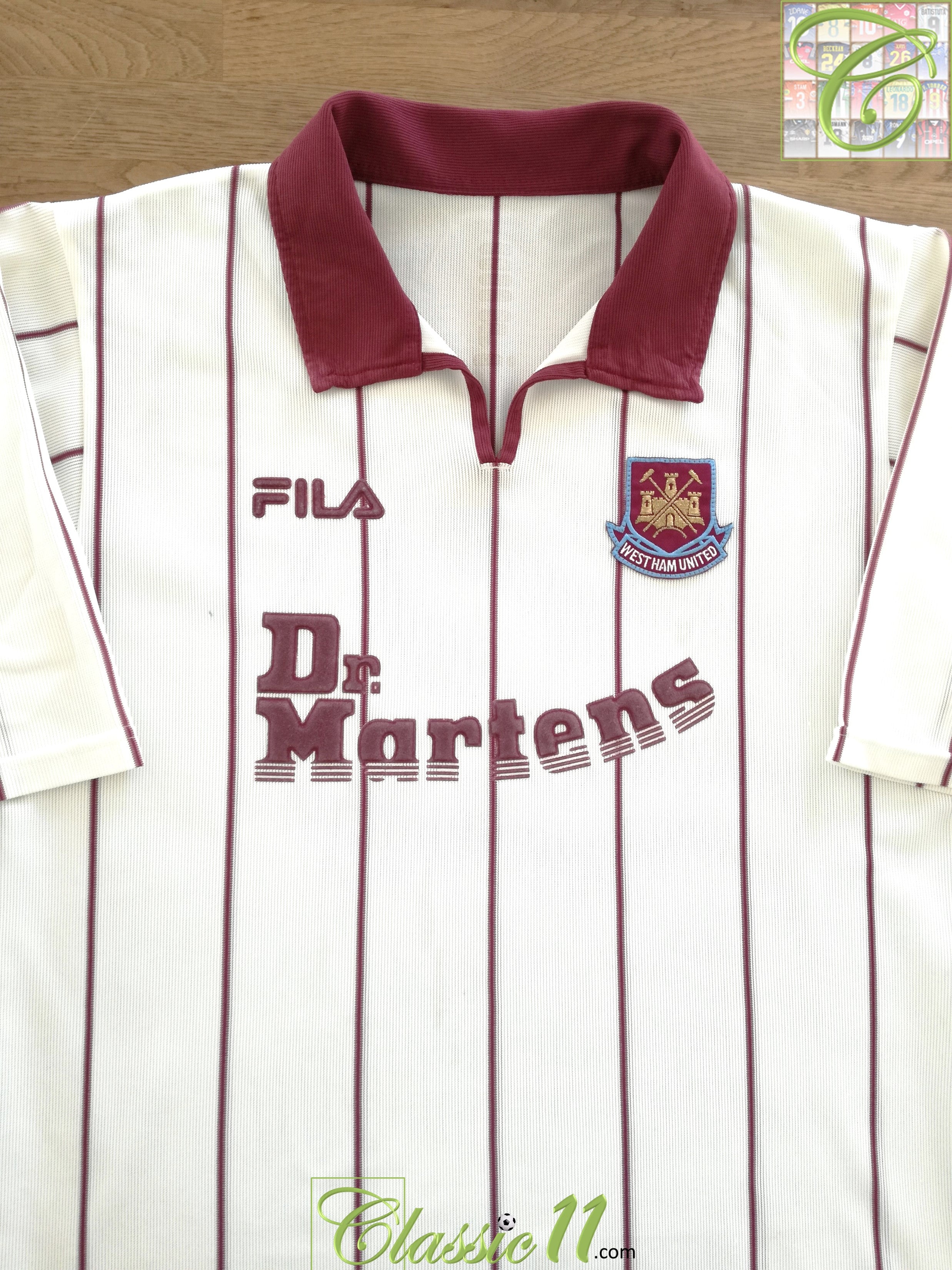 2002/03 West Ham Away Football Shirt