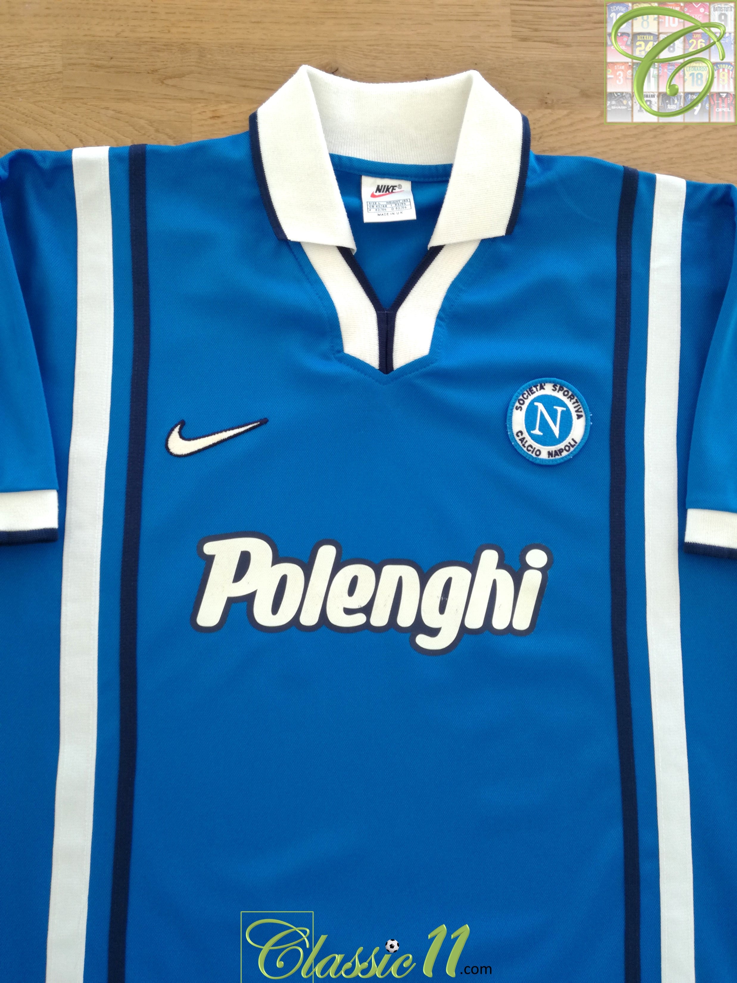 1997/98 Napoli Home Football Shirt