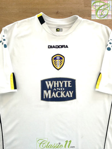 2004/05 Leeds Utd Home Football Shirt (XXL)