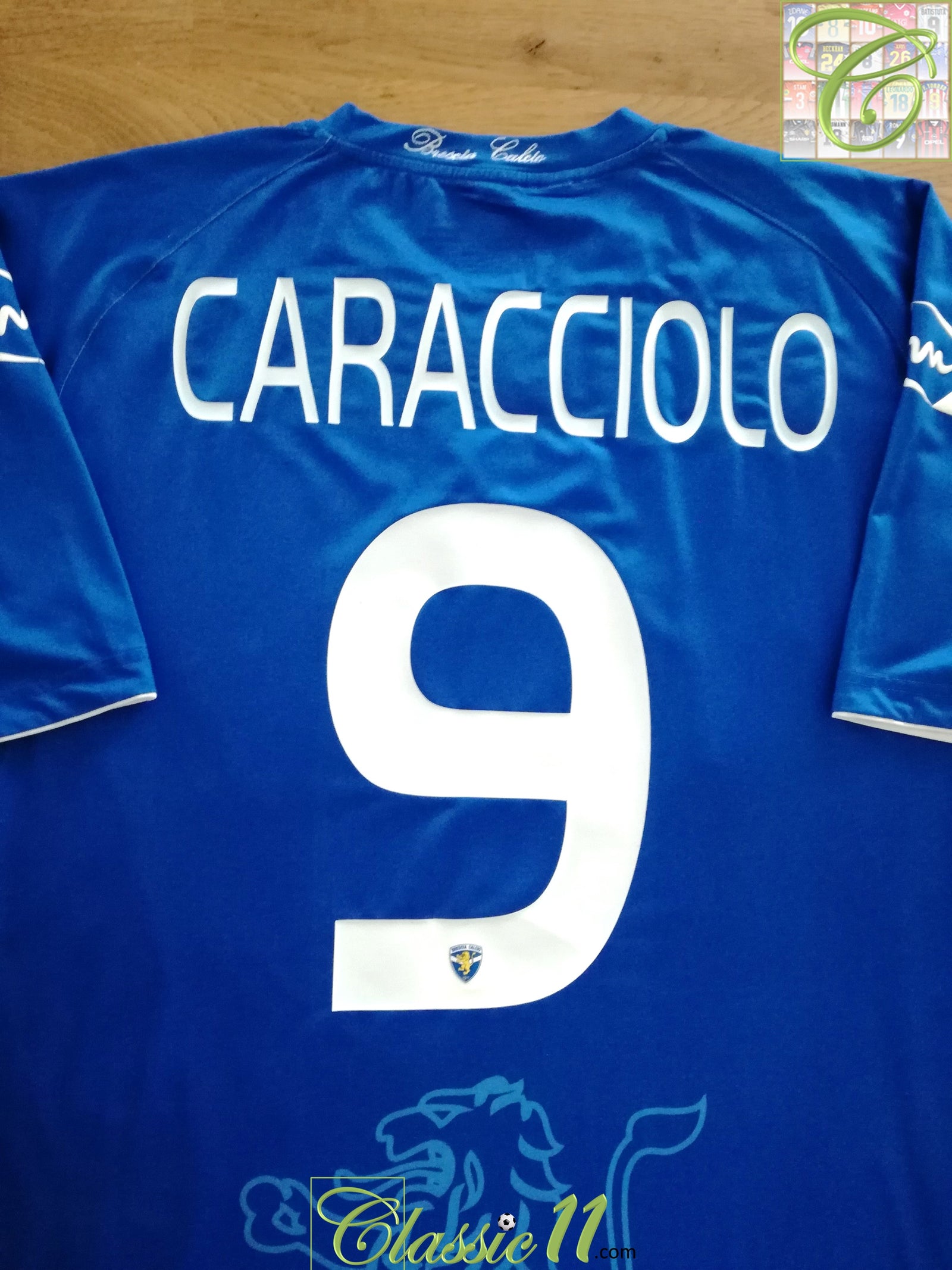 2009/10 Brescia Home Football Shirt Caracciolo #9