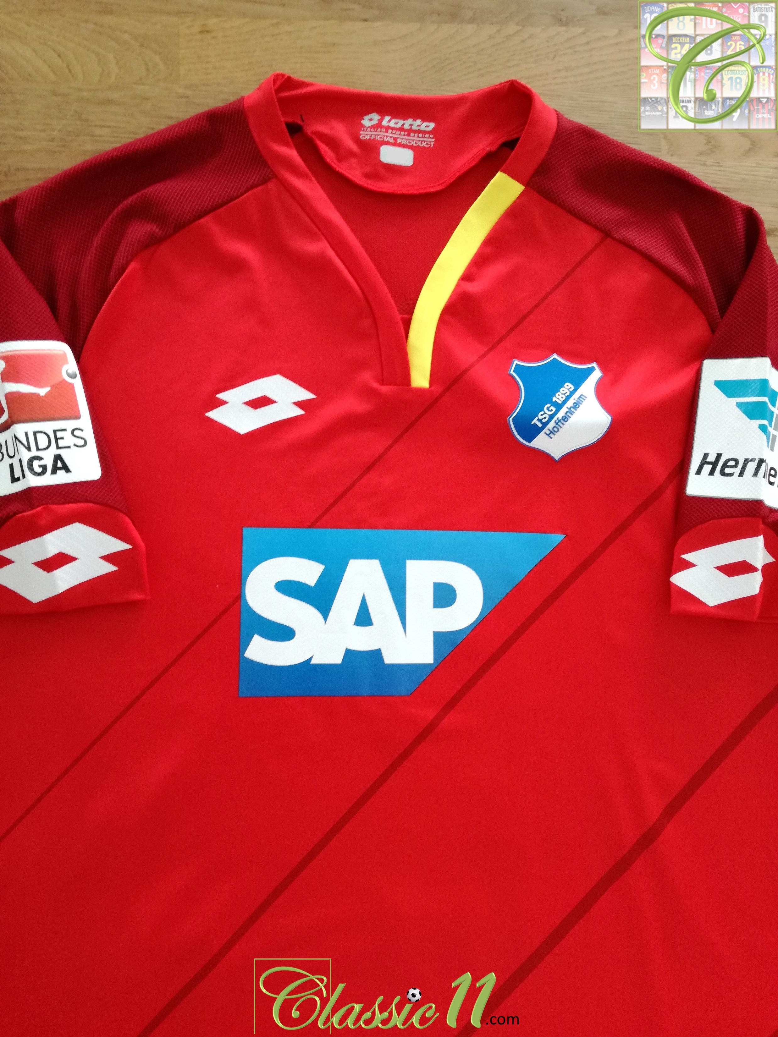 2016/17 TSG Hoffenheim 3rd Bundesliga Football Shirt