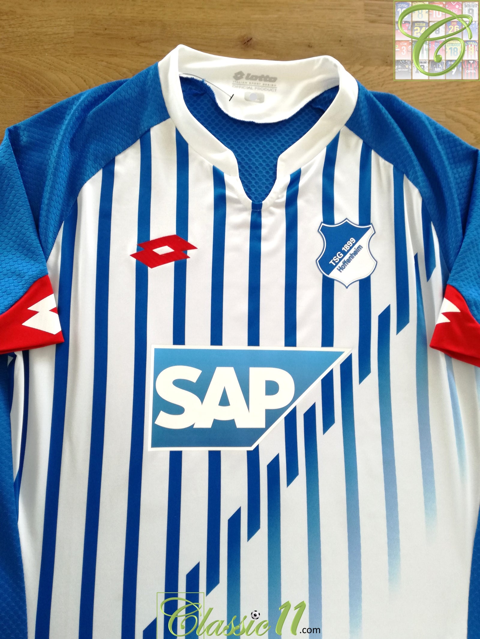 2015/16 TSG Hoffenheim Home Football Shirt