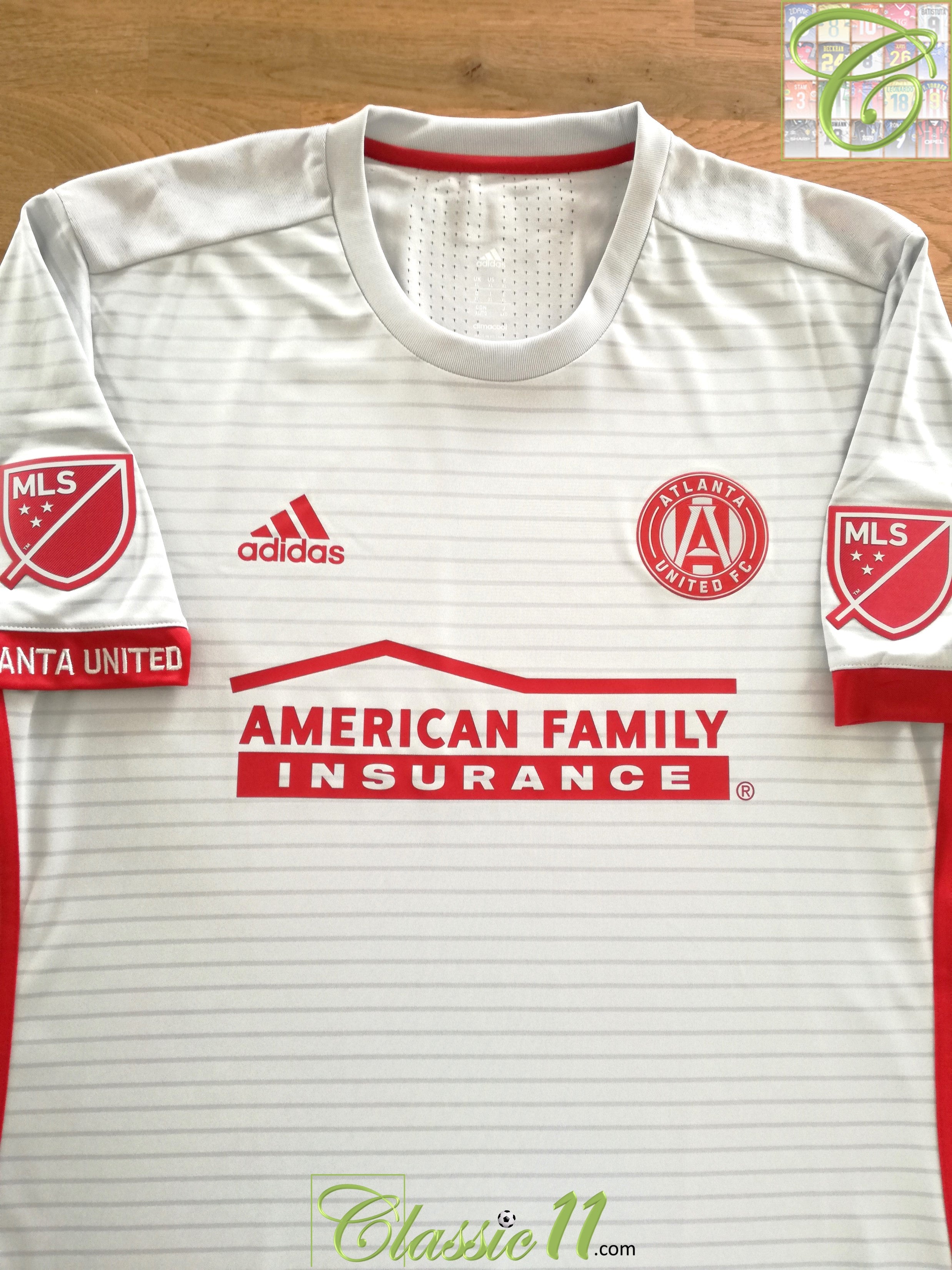 2017 Atlanta Utd Away MLS Adizero Football Shirt