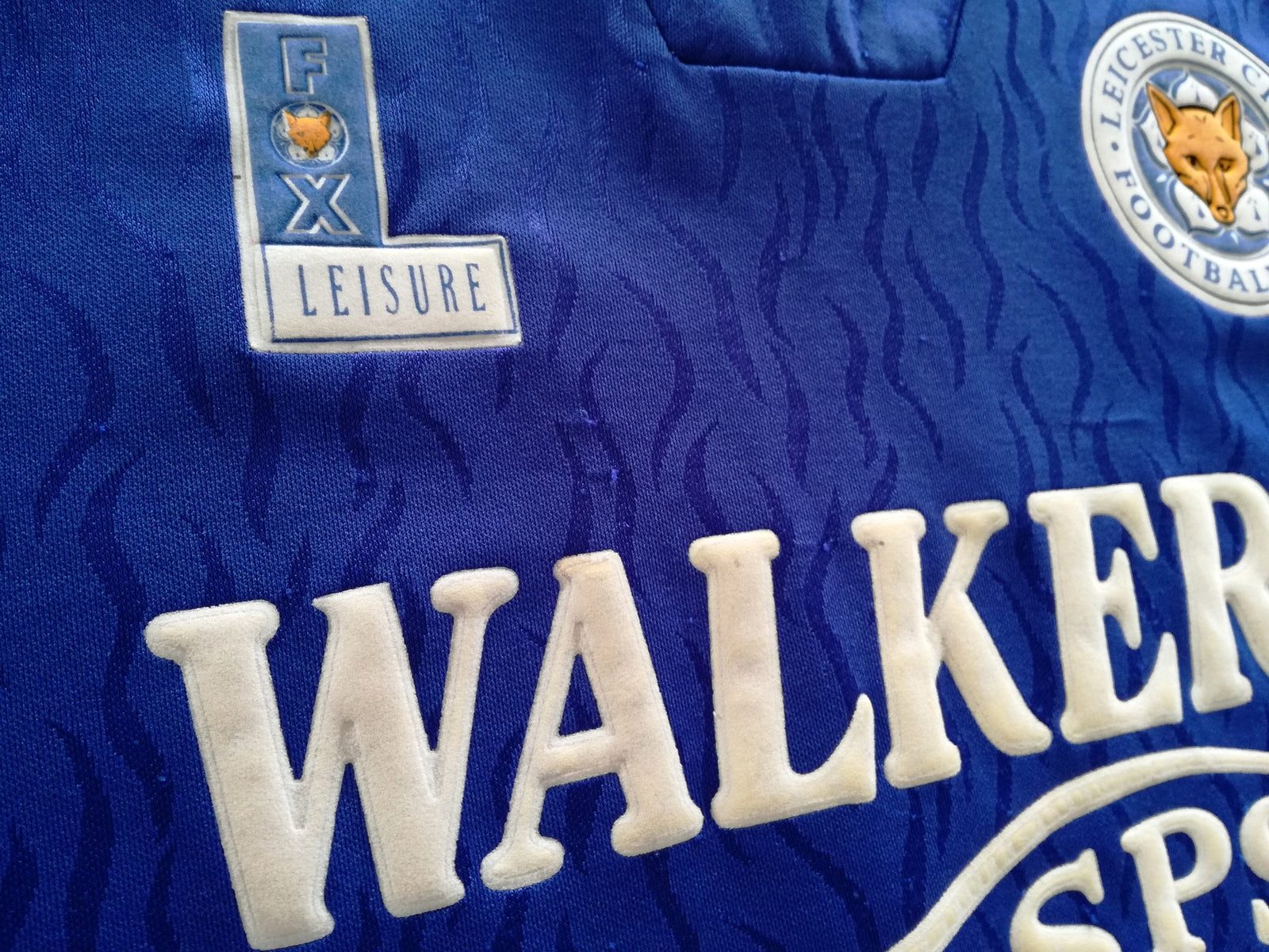 1992/93 Leicester City Home Football Shirt (B)