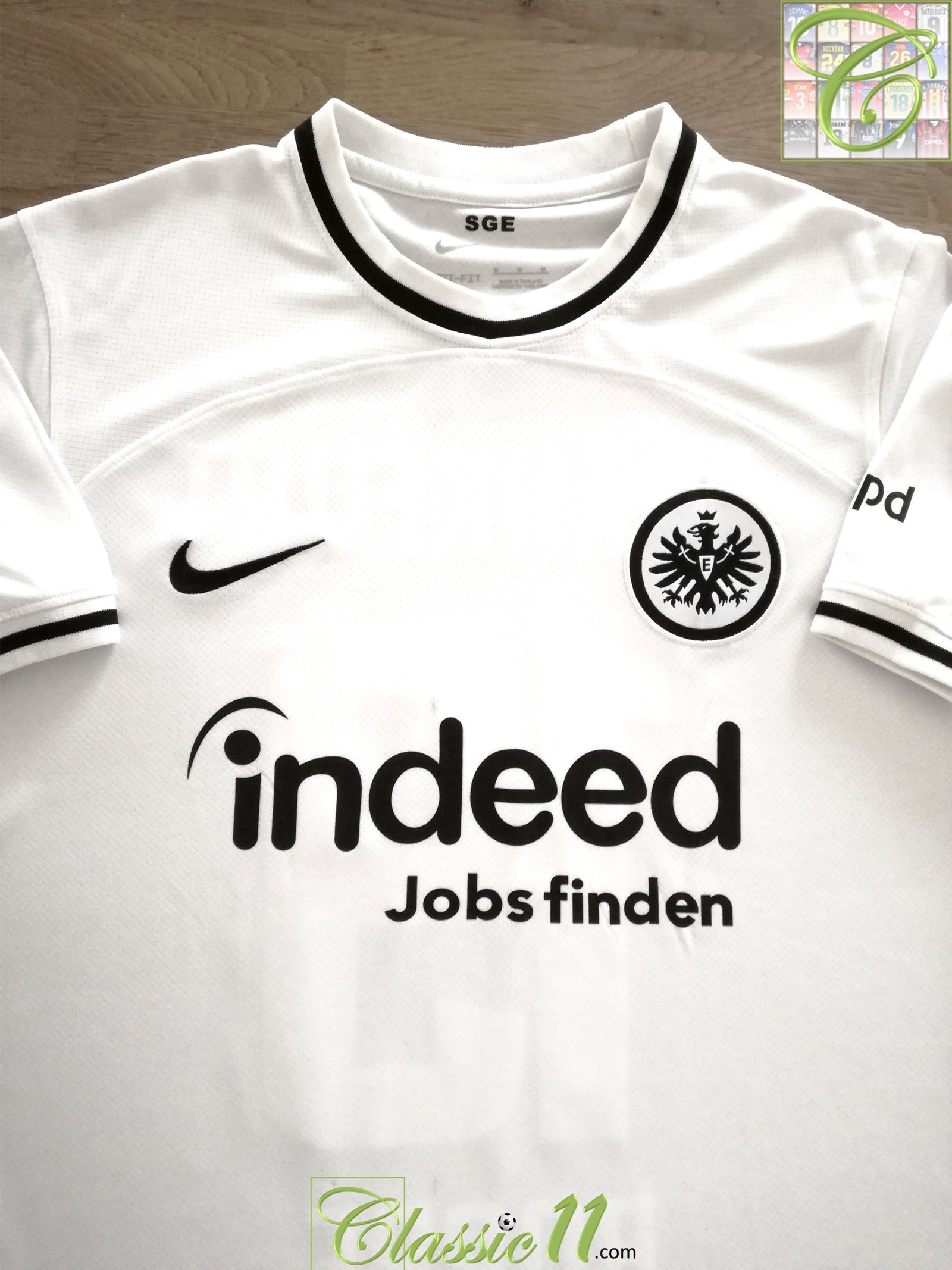 2022/23 Eintracht Frankfurt Home Football Shirt