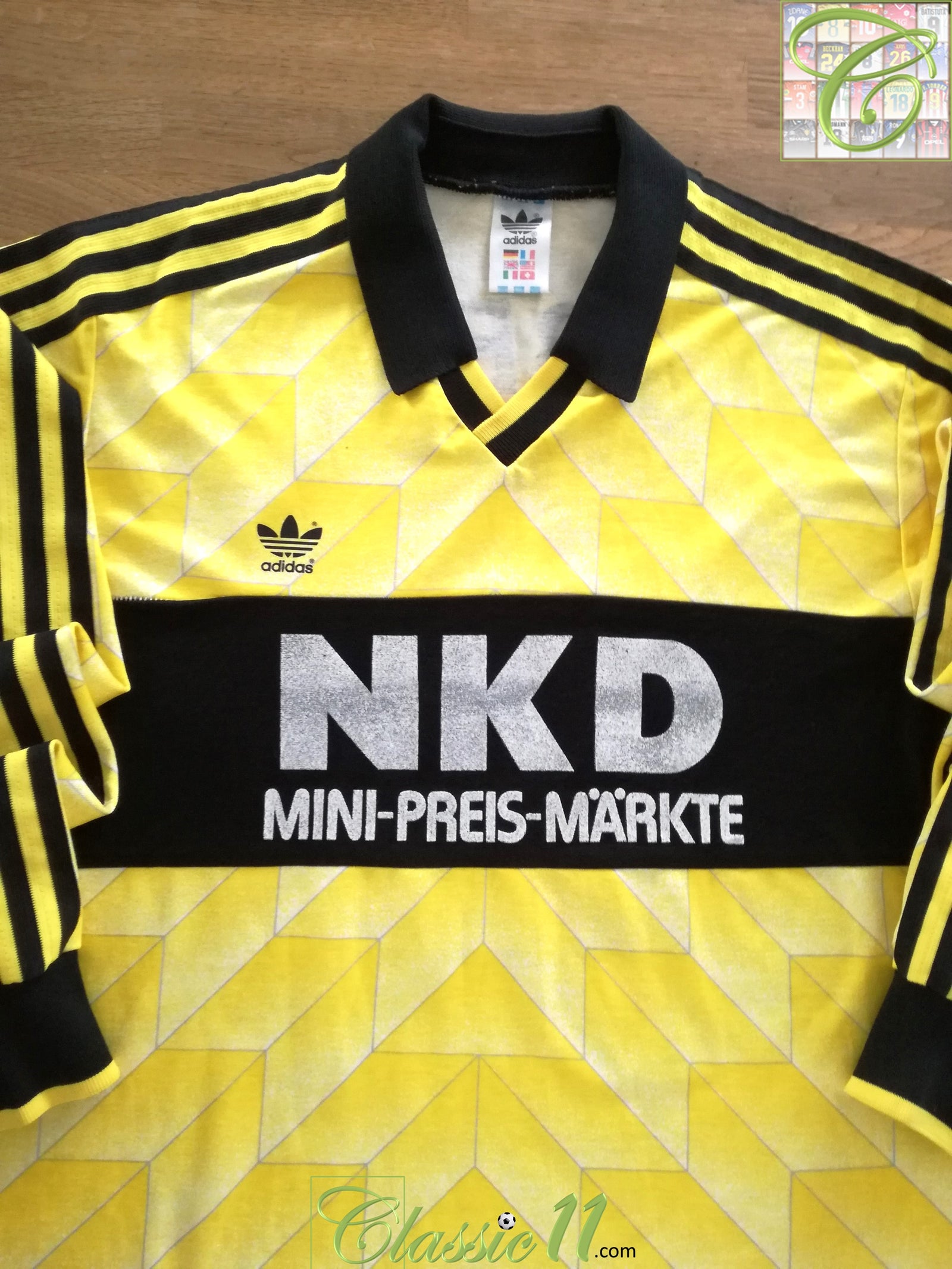 1989/90 SpVgg Bayreuth Home Long Sleeve Football Shirt