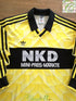 1989/90 SpVgg Bayreuth Home Long Sleeve Football Shirt