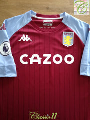 2021/22 Aston Villa Home Premier League Football Shirt