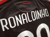 2009/10 AC Milan 3rd Football Shirt Ronaldinho #80 (M)