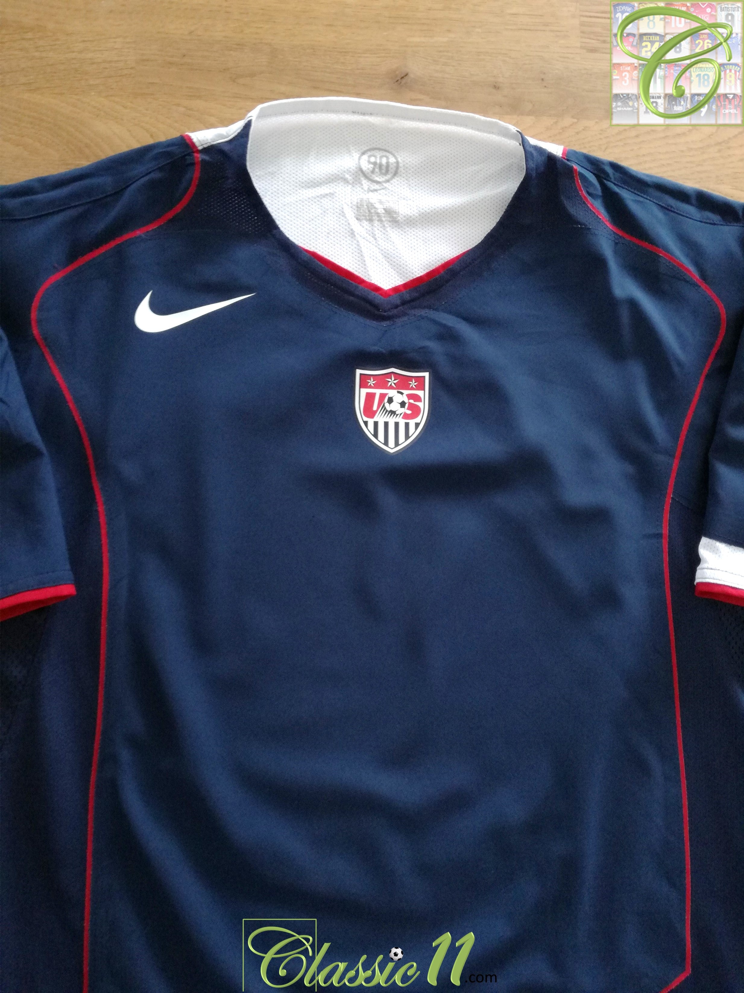 2004/05 USA Away Player issue Football Shirt (L)