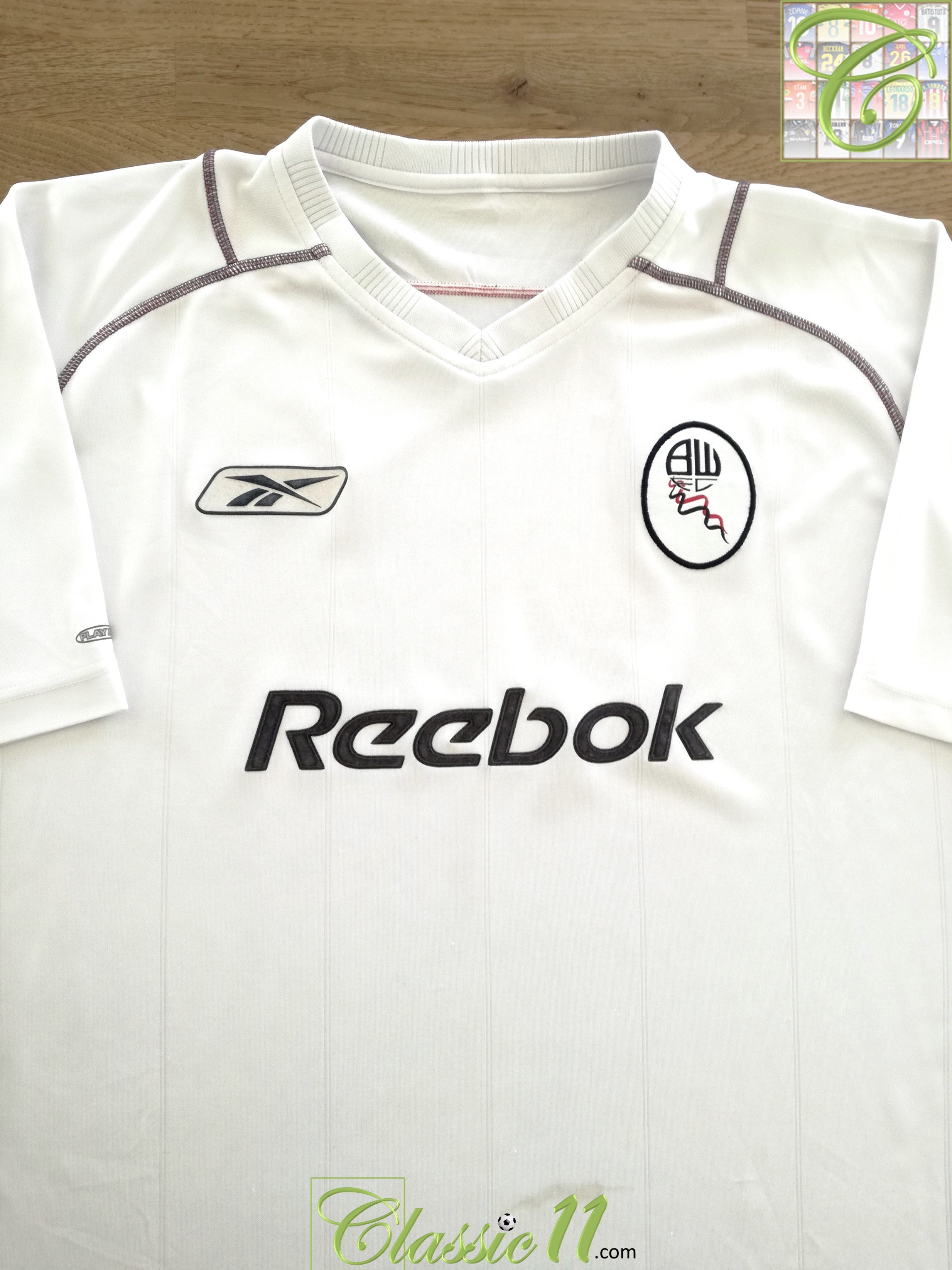 2003/04 Bolton Wanderers Home Football Shirt