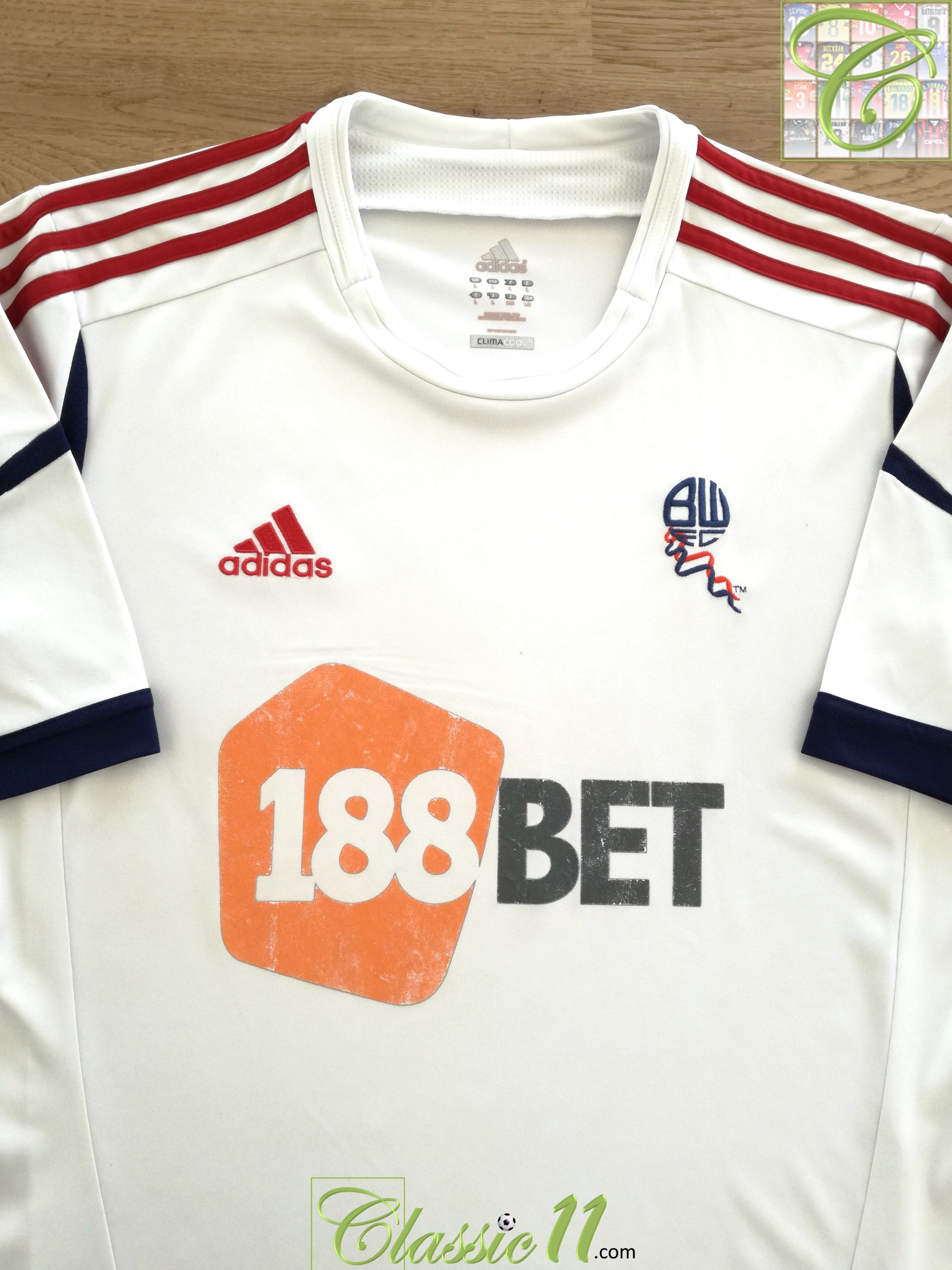 2012/13 Bolton Wanderers Home Football Shirt (L)