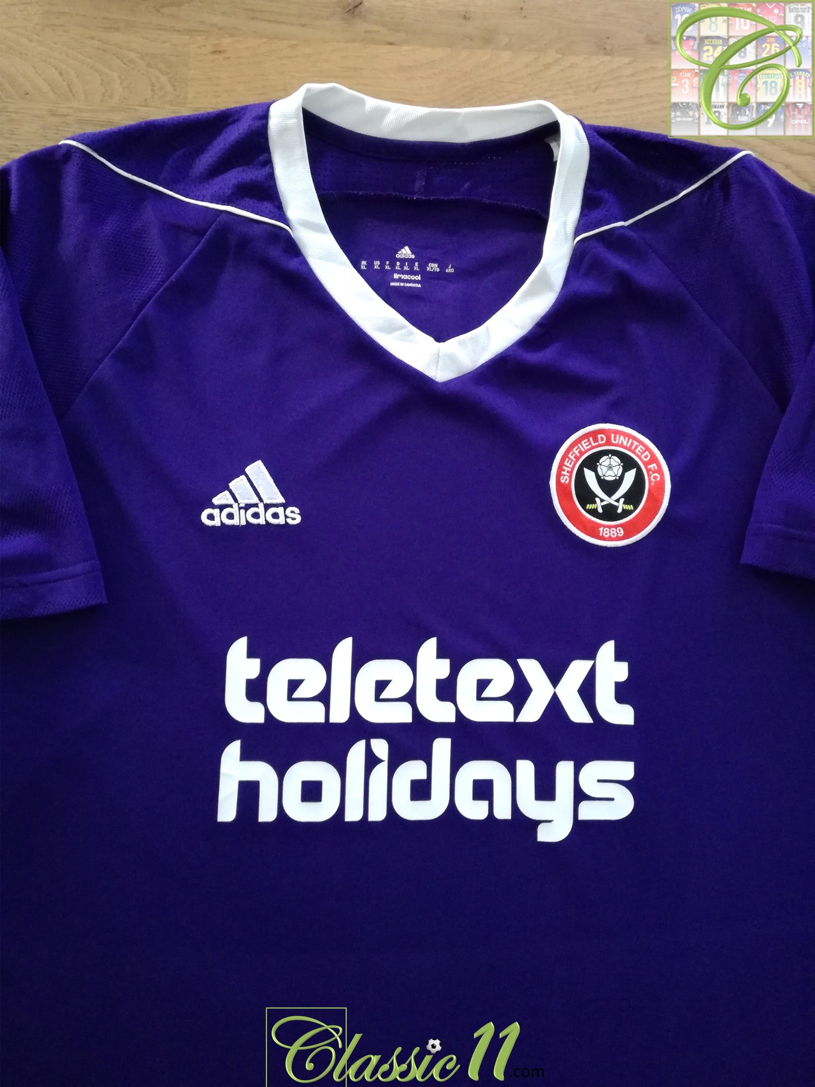 2017/18 Sheffield United Away Football Shirt