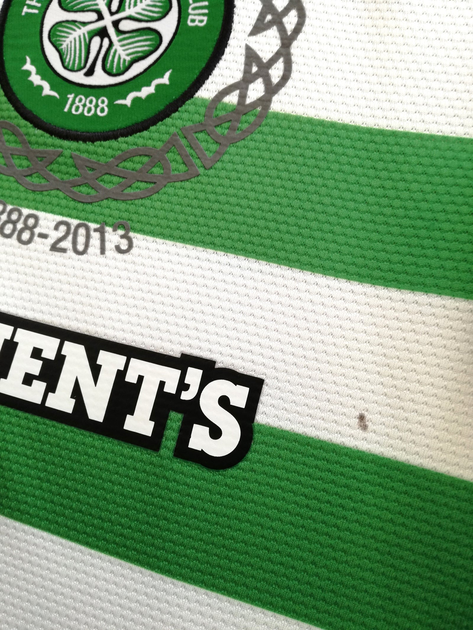 2012/13 Celtic Home '125th Anniversary' Football Shirt. (L)