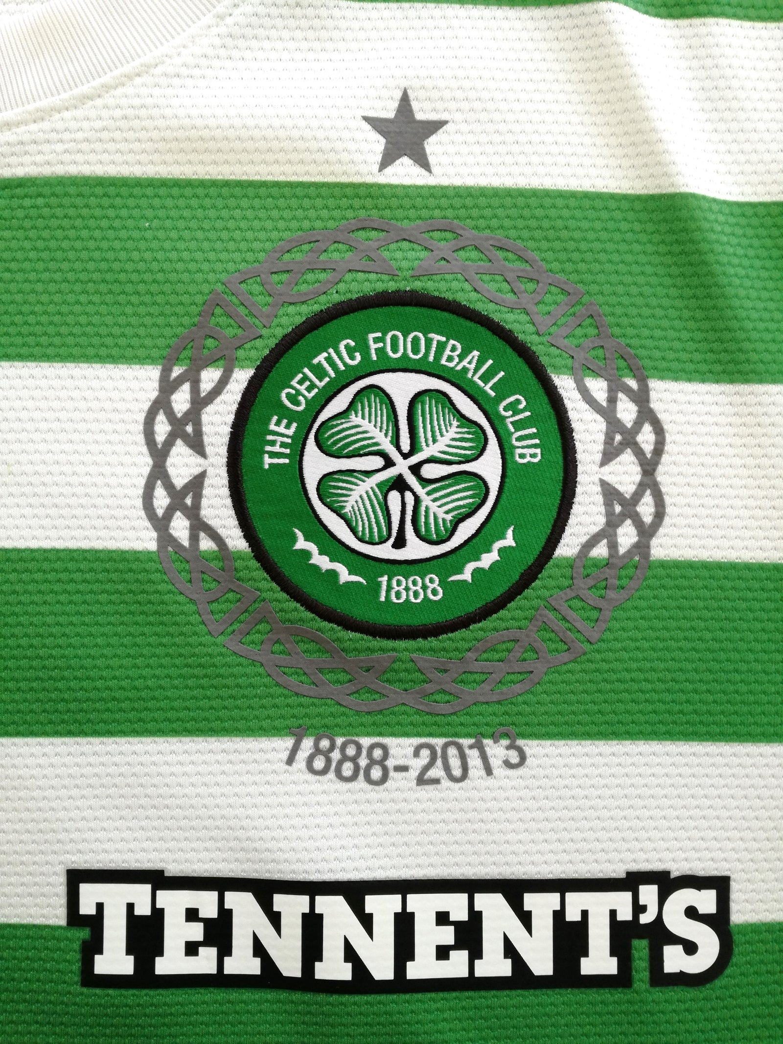 2012/13 Celtic Home '125th Anniversary' Football Shirt. (L)