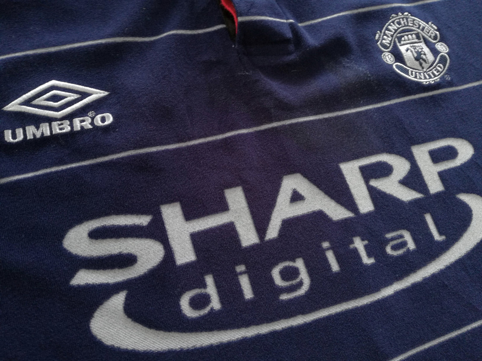 1999/00 Man Utd Away Football Shirt (XL)