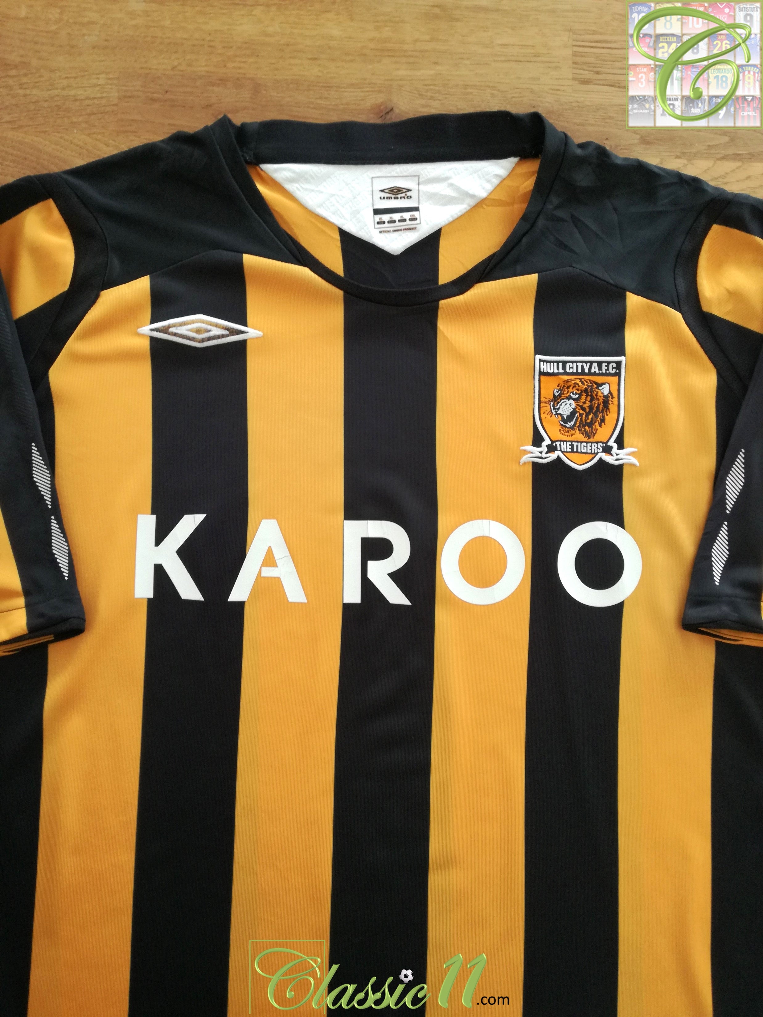 2008/2009 Hull City Home Football Shirt