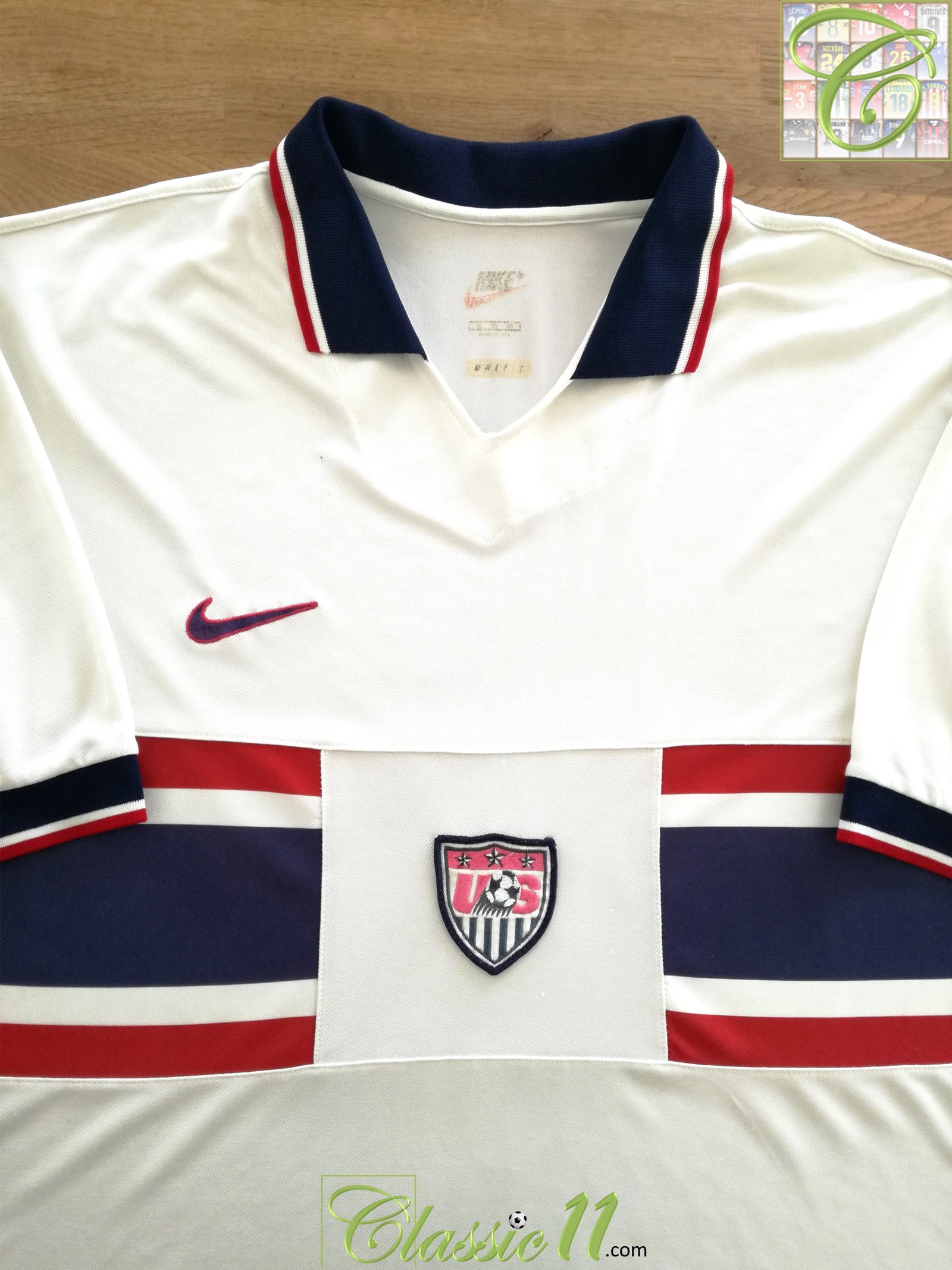 1995 USA Home Football Shirt