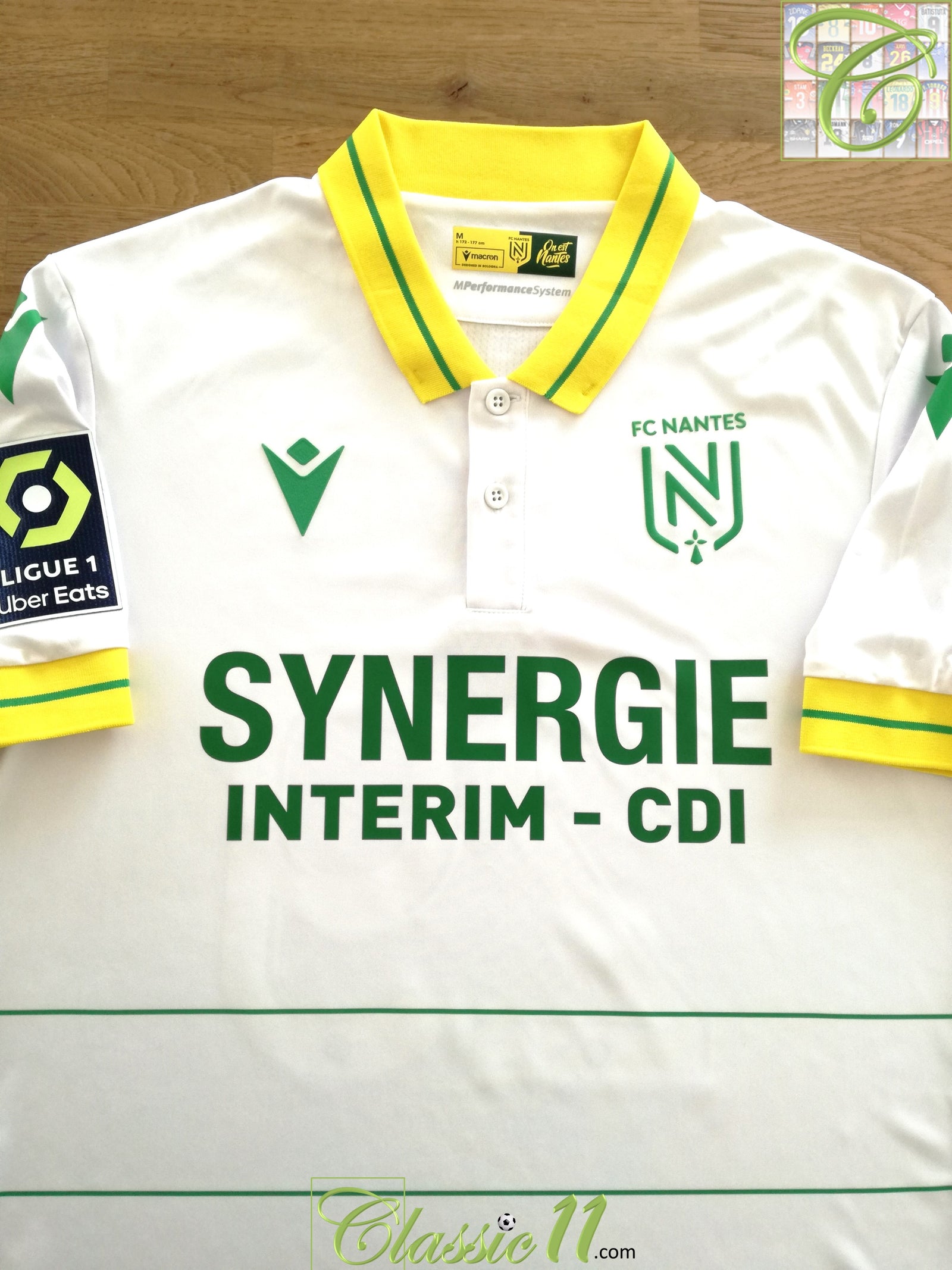 2023/24 Nantes Away Ligue 1 Football Shirt