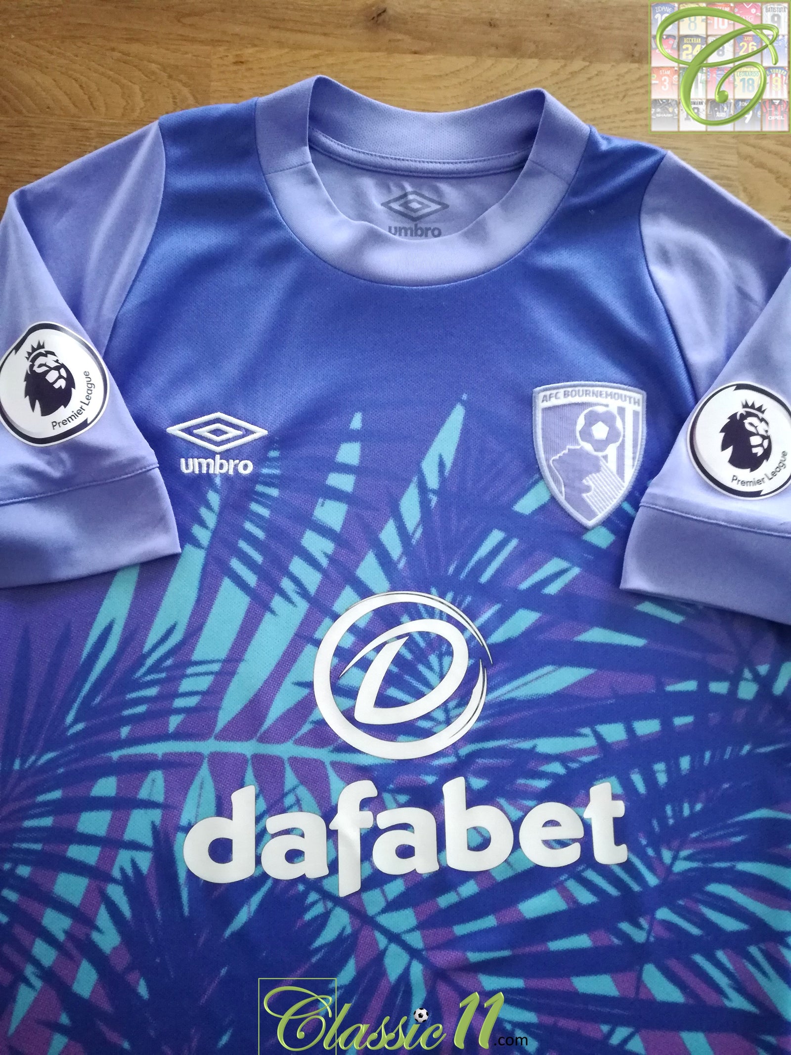 2022/23 Bournemouth Away Premier League Football Shirt