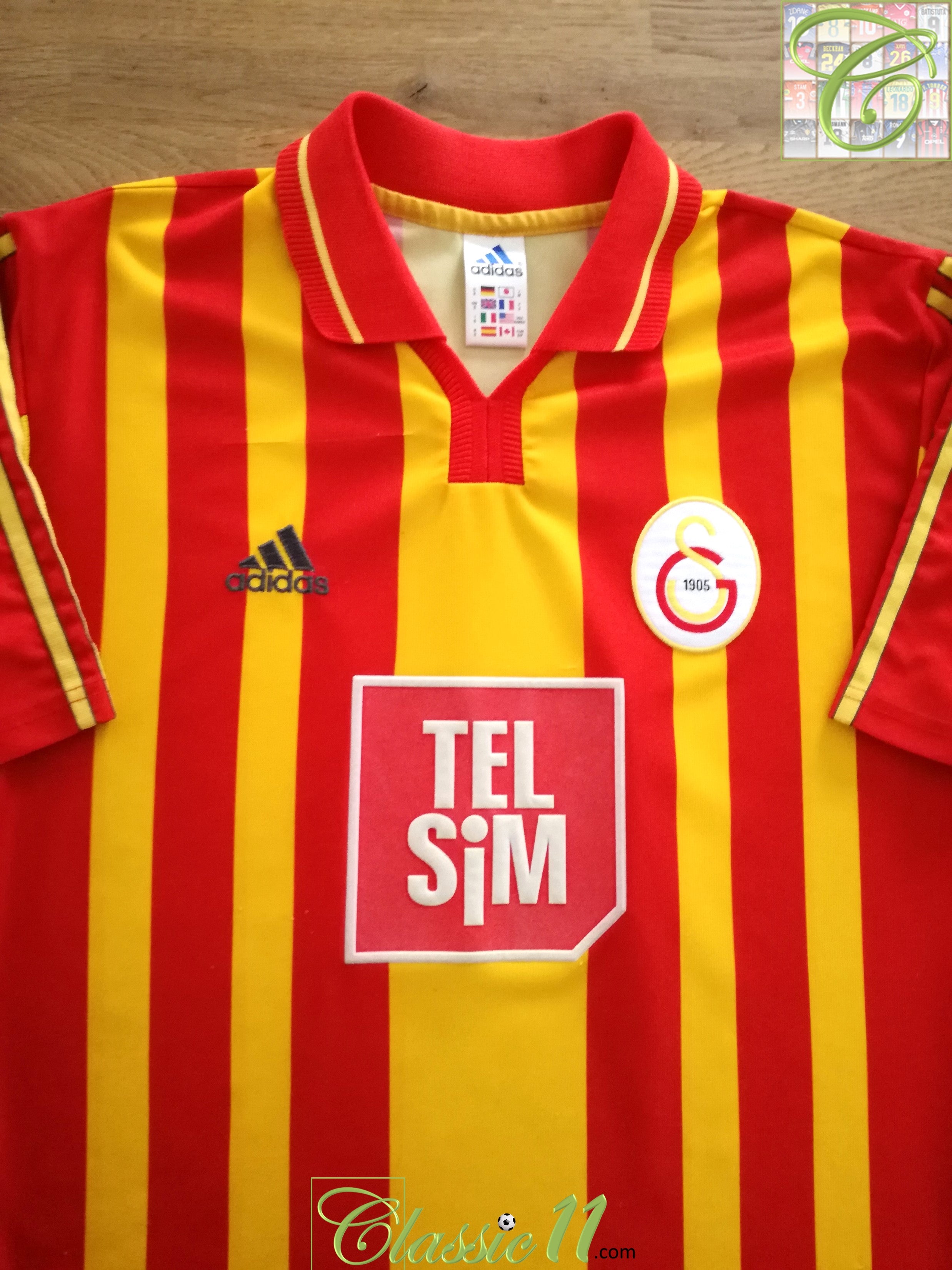 2000/01 Galatasaray Home Football Shirt