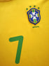 2000/01 Brazil Home Football Shirt Ronaldinho #7 (M)