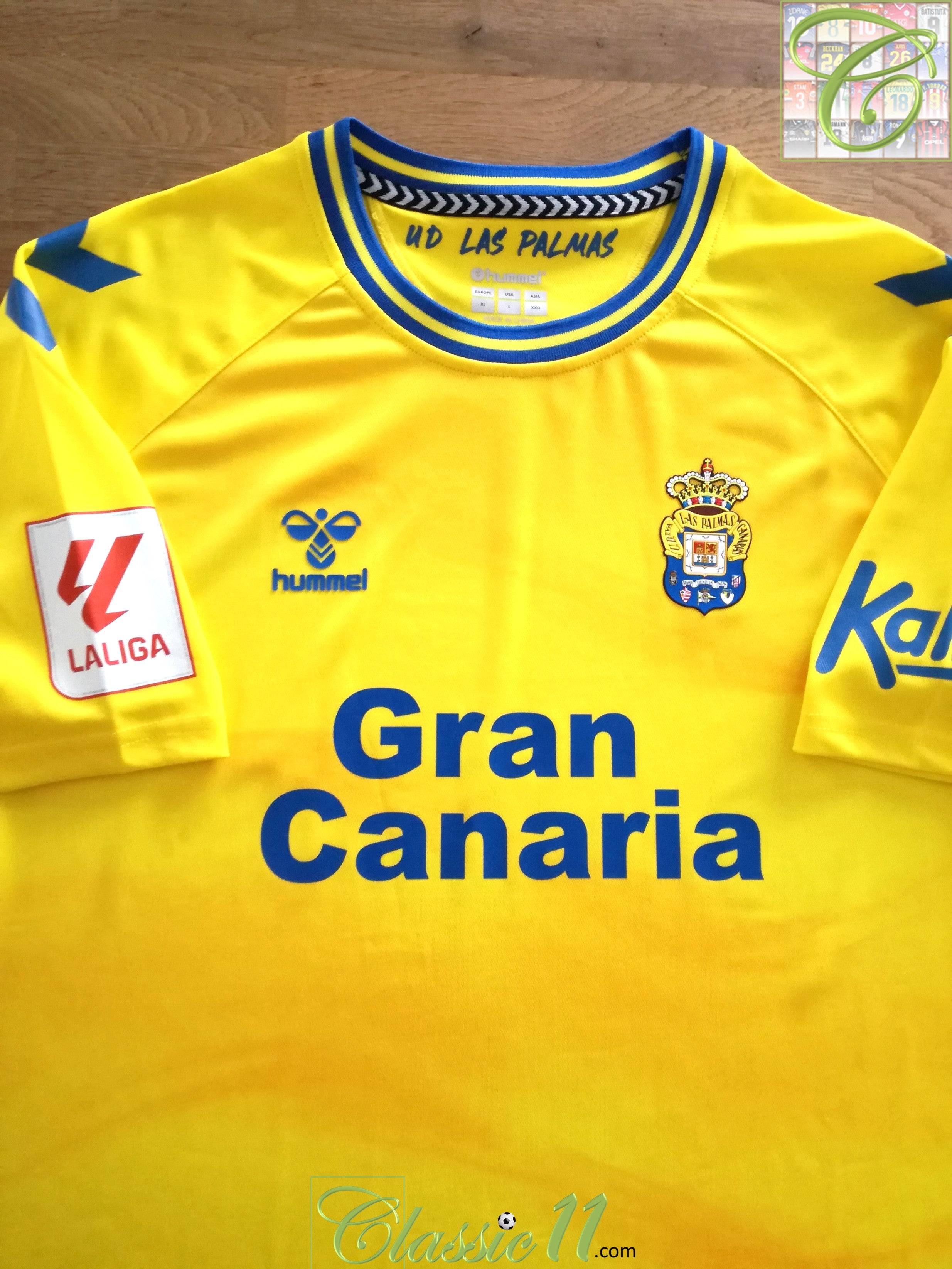 2023/24 Las Palmas Home La Liga Football Shirt