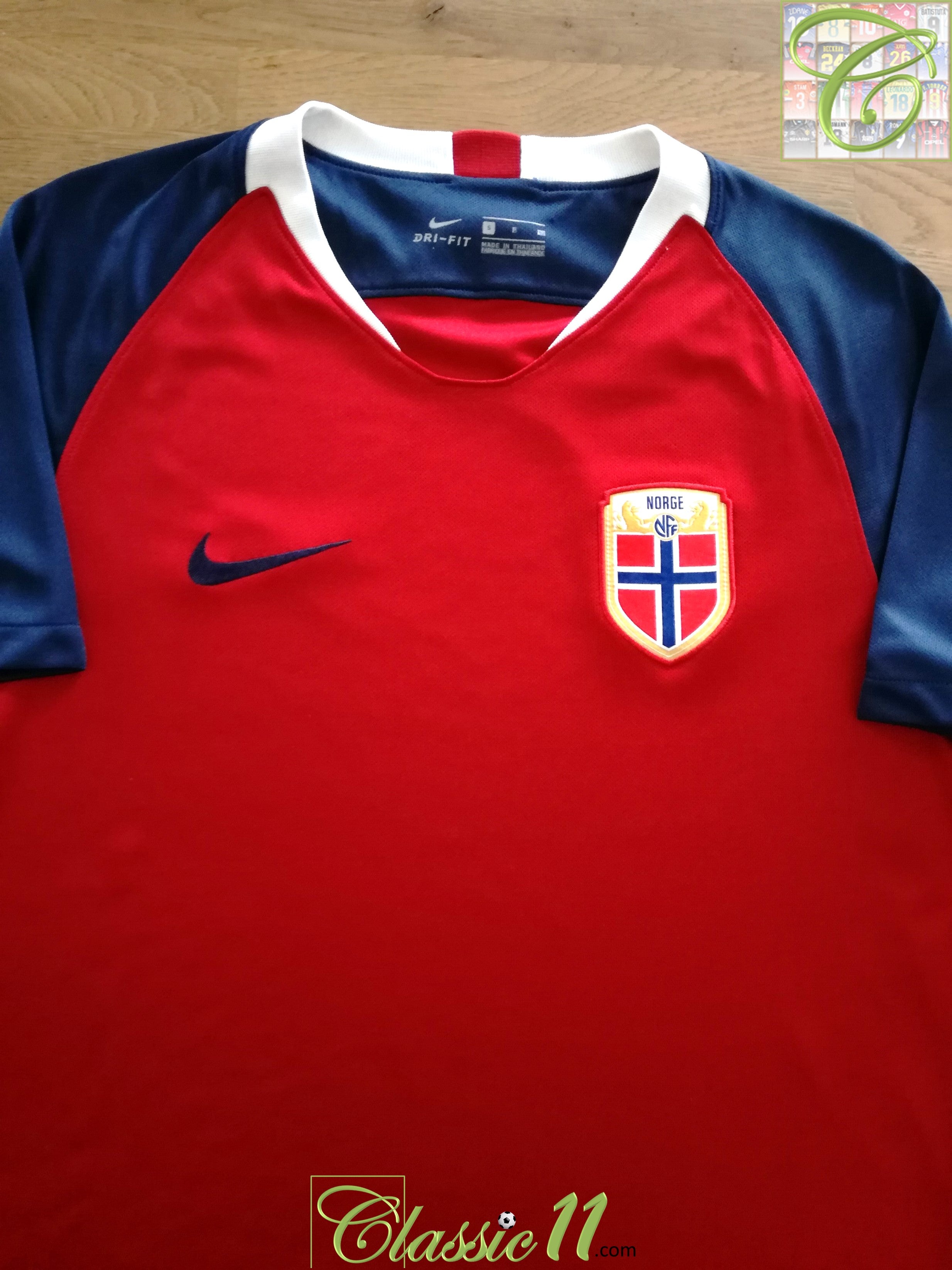 2018/19 Norway Home Football Shirt