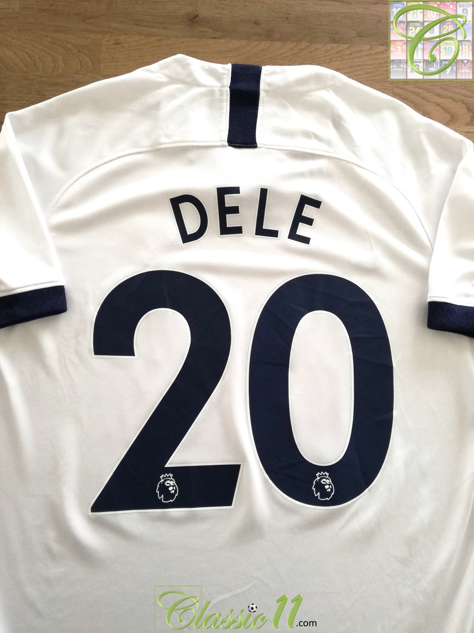 2019/20 Tottenham Home Premier League Football Shirt Dele #20