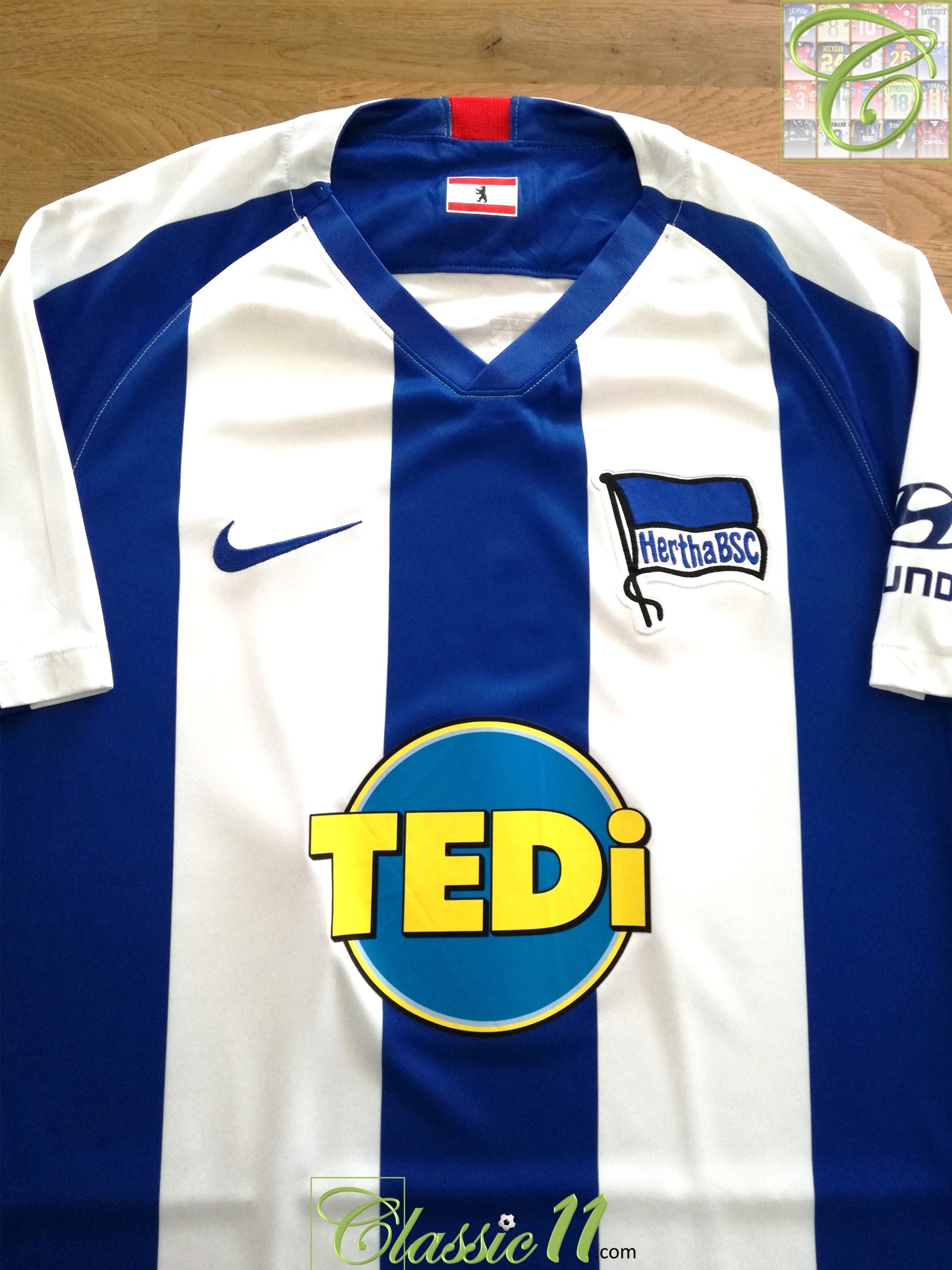 2019/20 Hertha Berlin Home Football Shirt