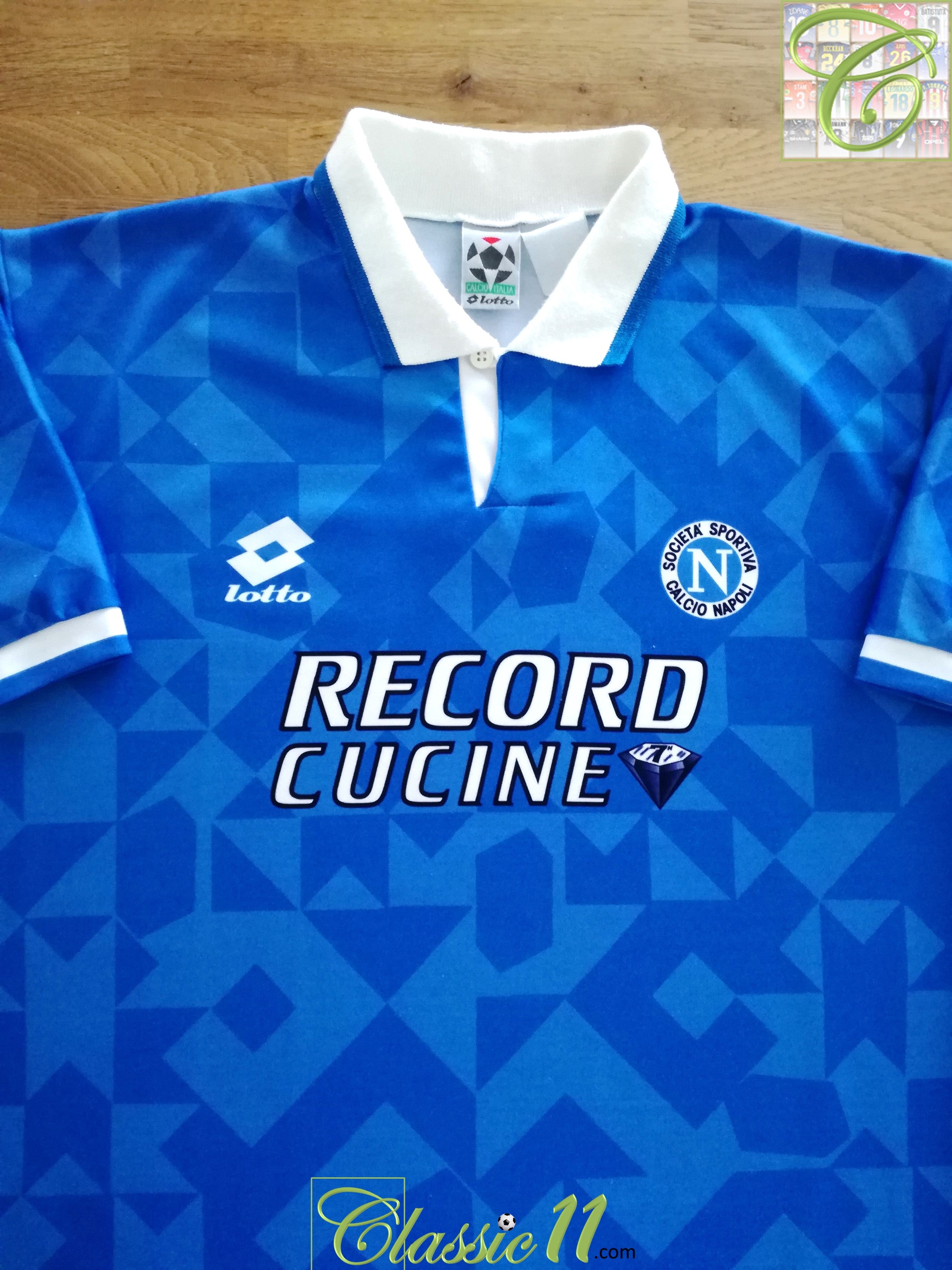 1994/95 Napoli Home Football Shirt