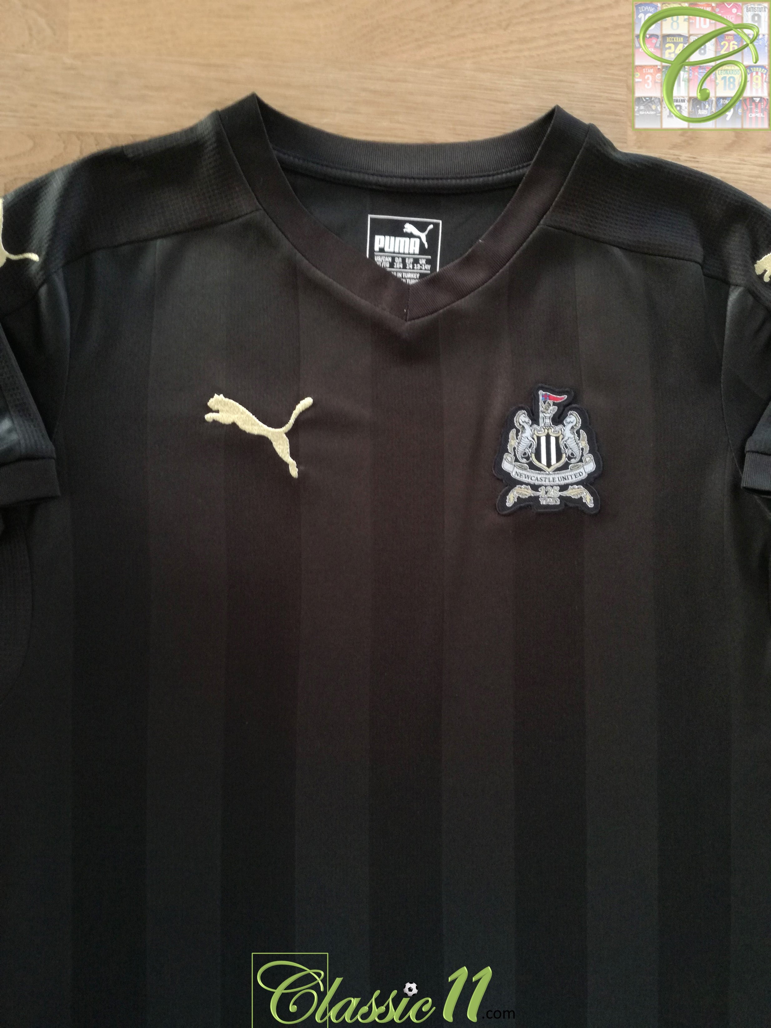 2017/18 Newcastle Utd 3rd '125 Years' Football Shirt