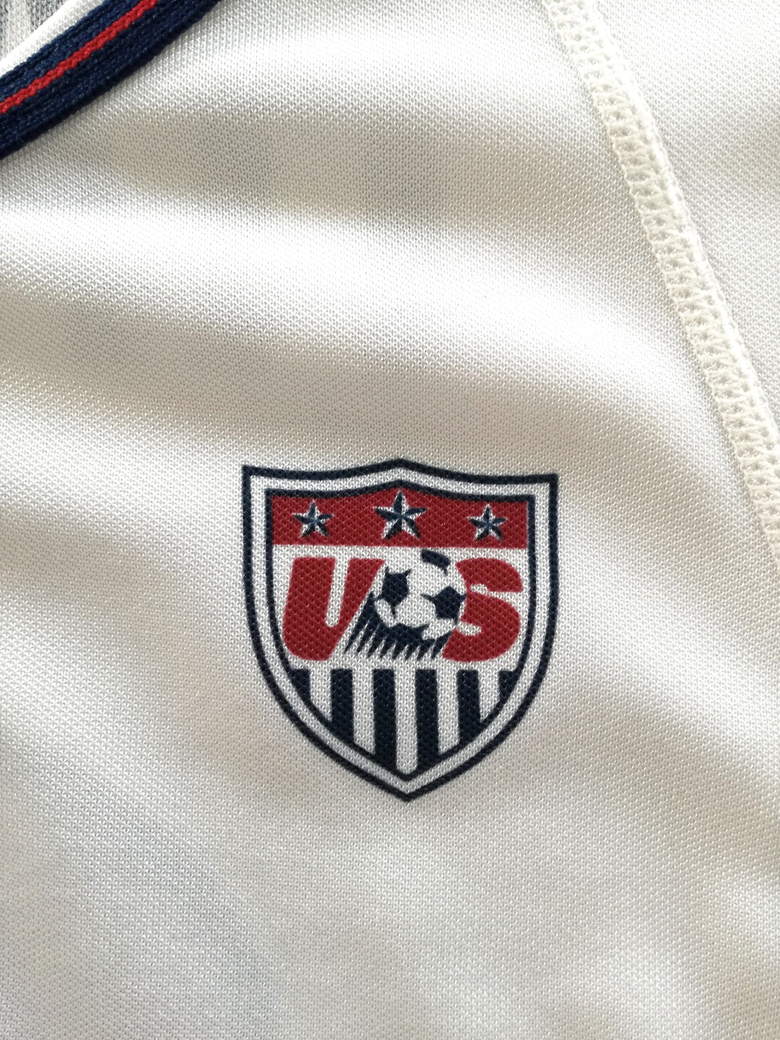 1999 USA Women Home Football Shirt Hamm #9 (L)