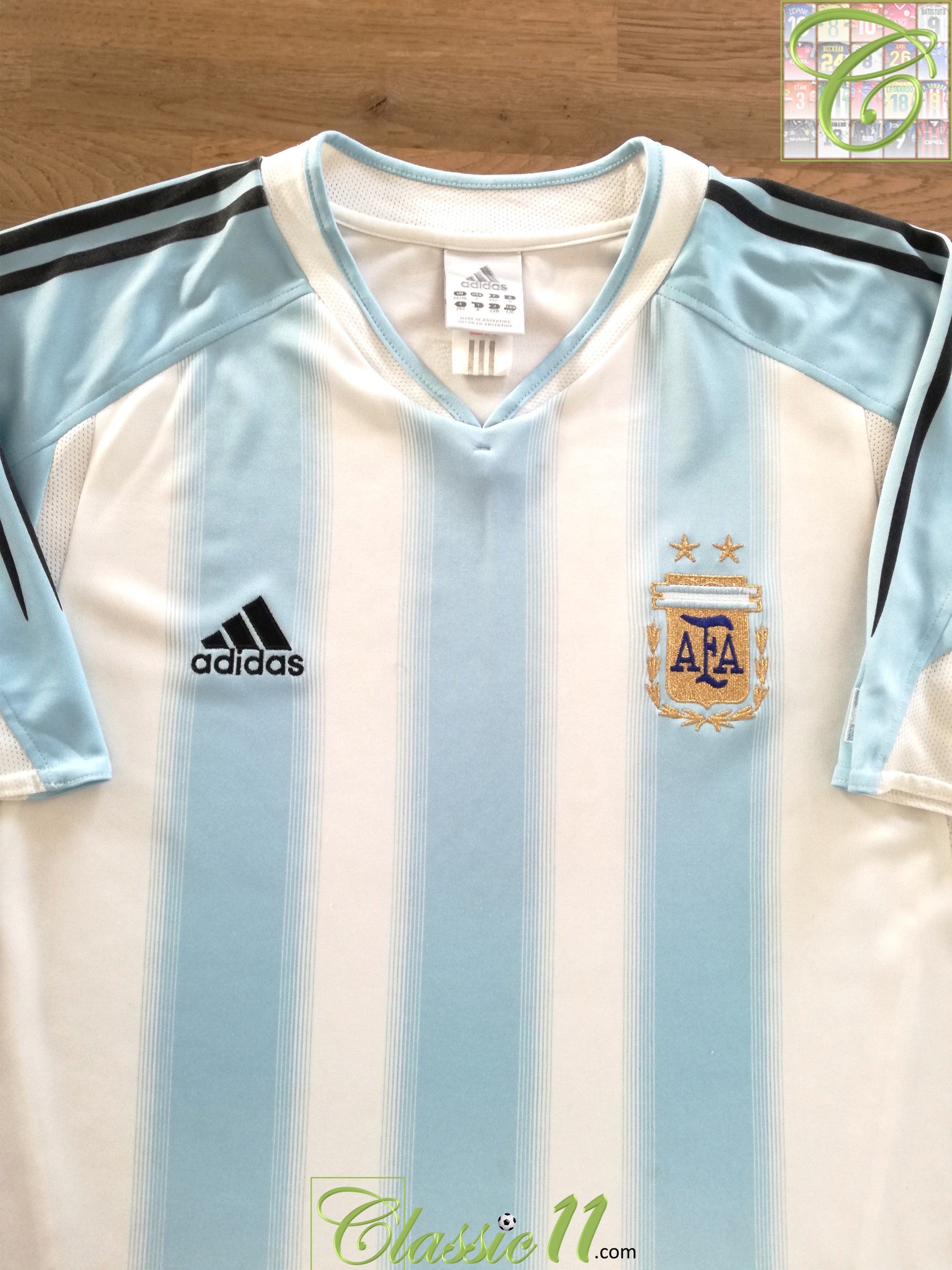 2004/05 Argentina Home Football Shirt (L)