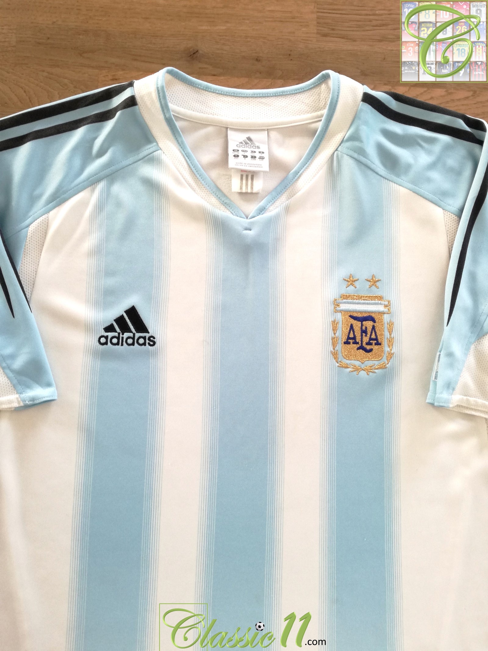 2004/05 Argentina Home Football Shirt (L)