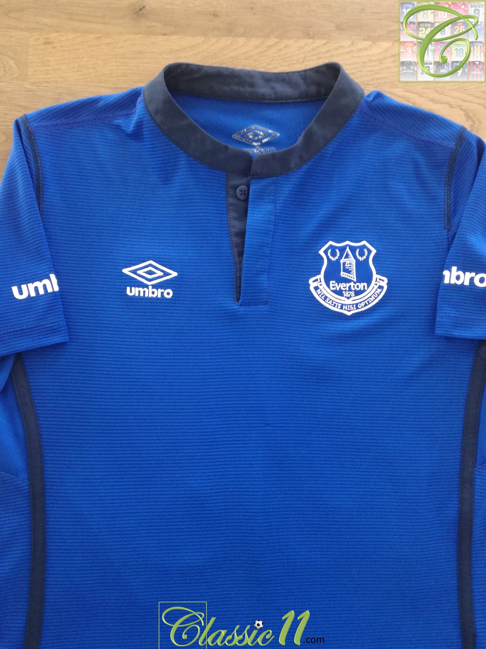 2014/15 Everton Home Premier League Football Shirt Barkley #20 (B)