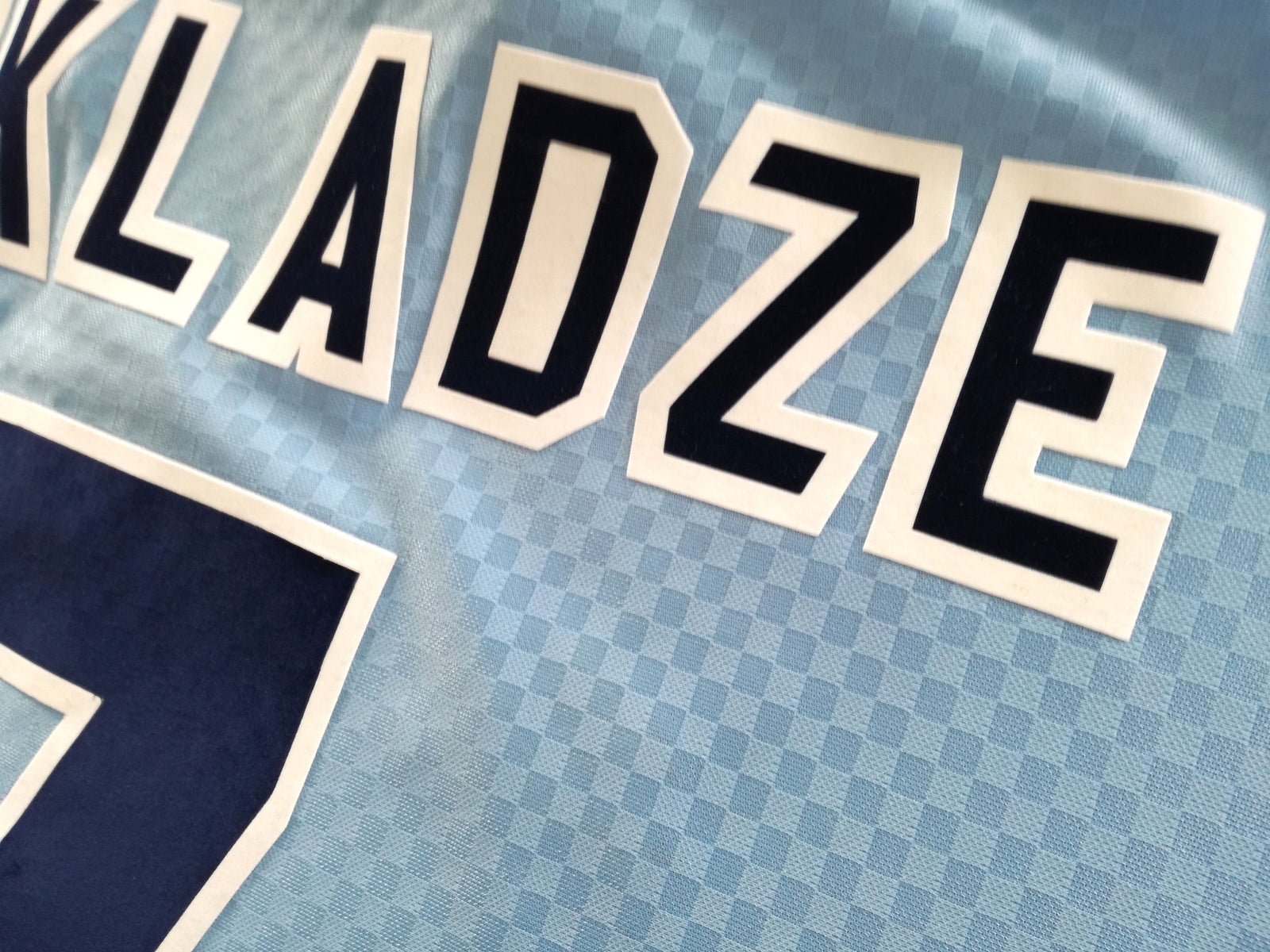 1995/96 Man City Home Football Shirt Kinkladze #7 (XXL)