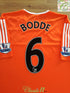 2011/12 Swansea City Away Premier League Football Shirt Bodde #6 (XXL)