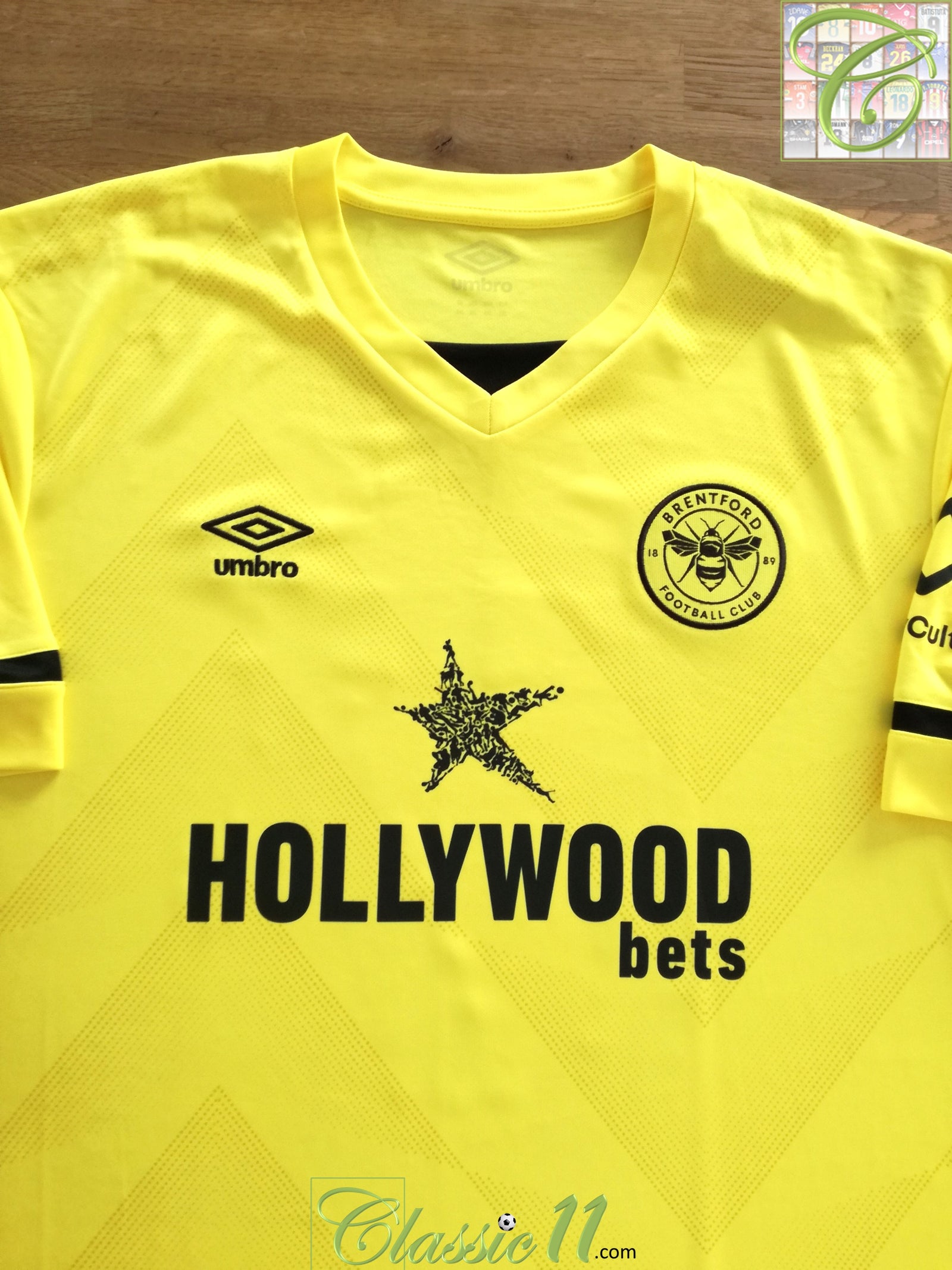 2021/22 Brentford Away Football Shirt