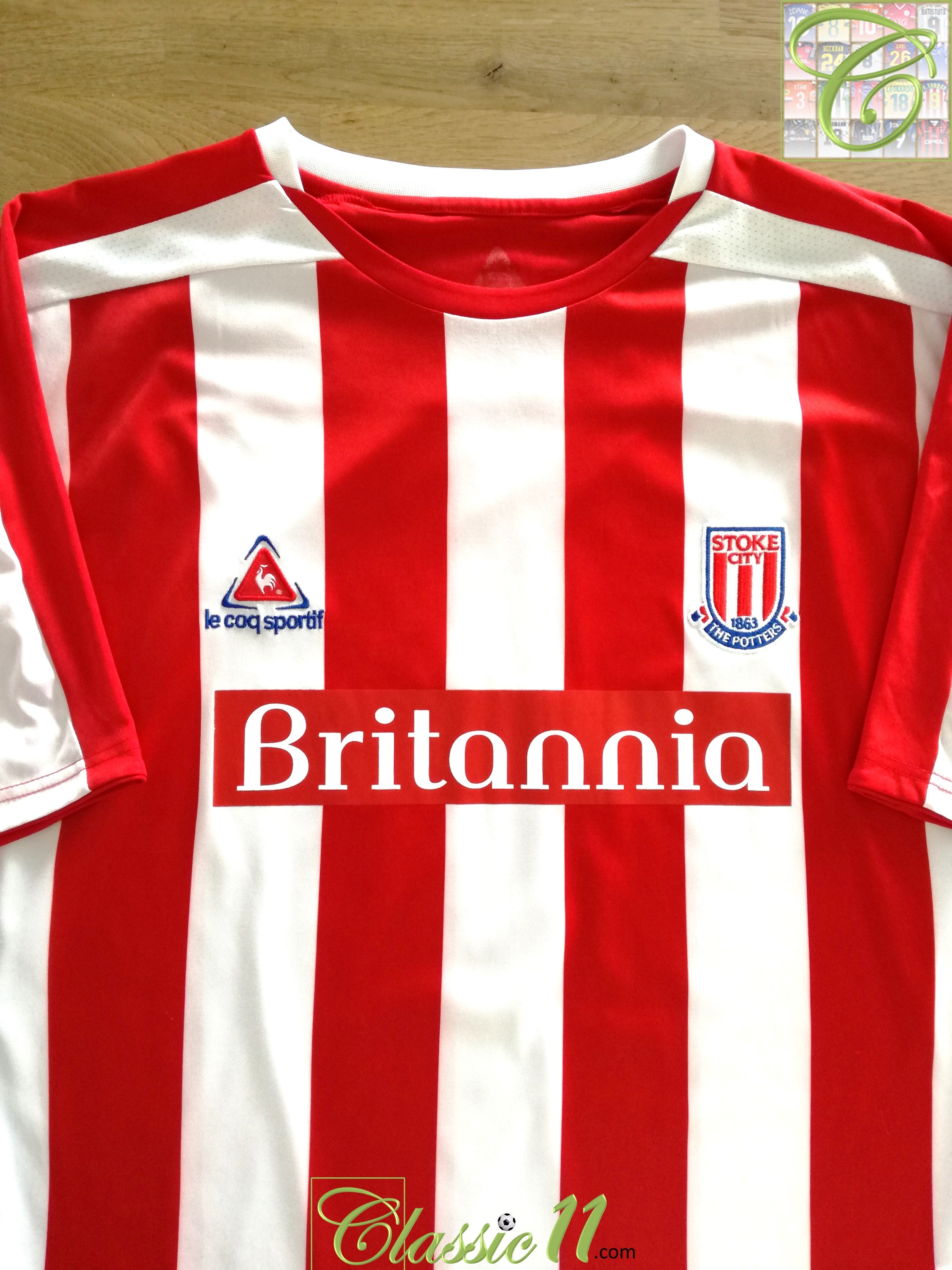 2007/08 Stoke City Home Football Shirt