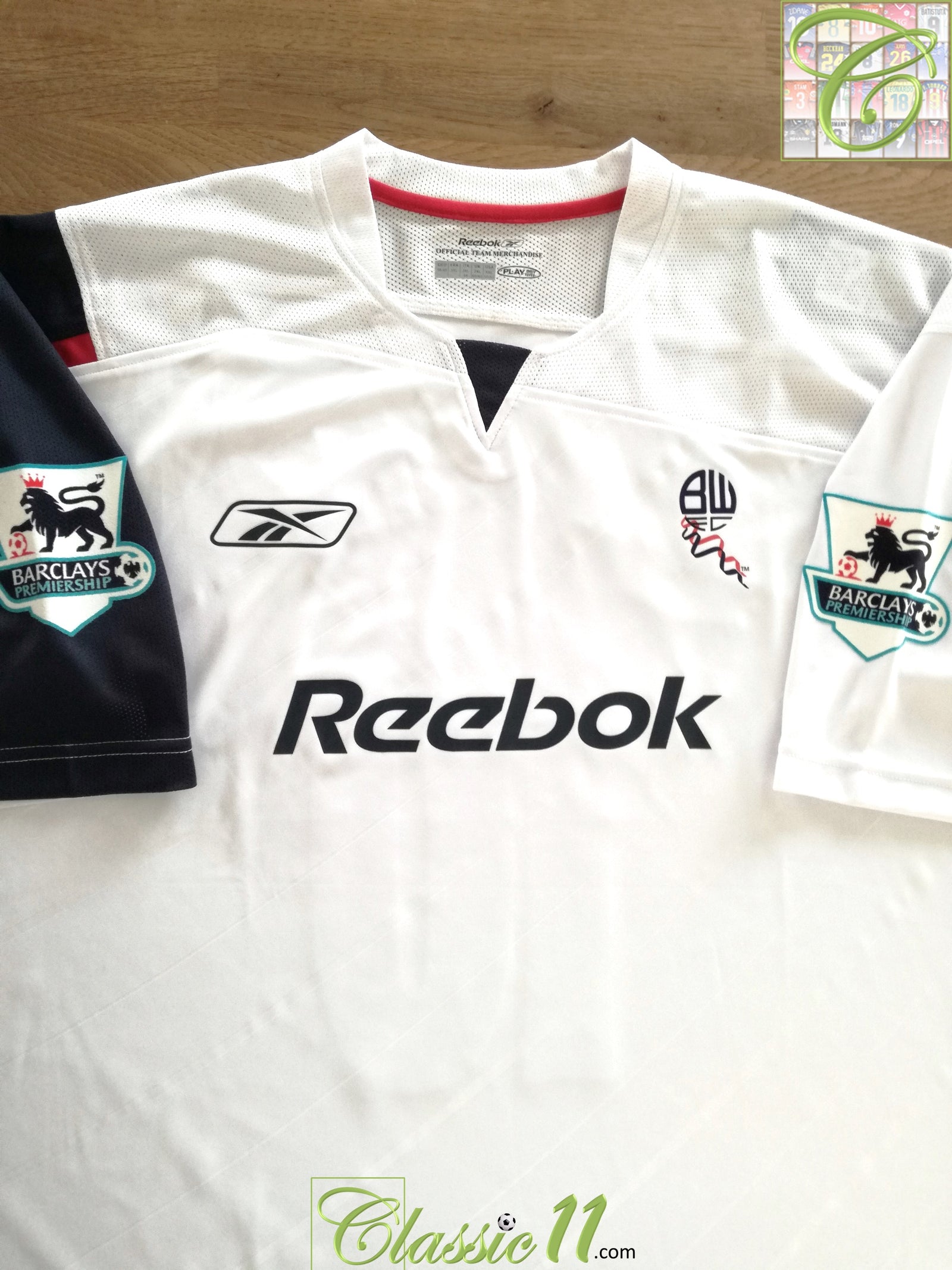 2005/06 Bolton Wanderers Home Premier League Football Shirt