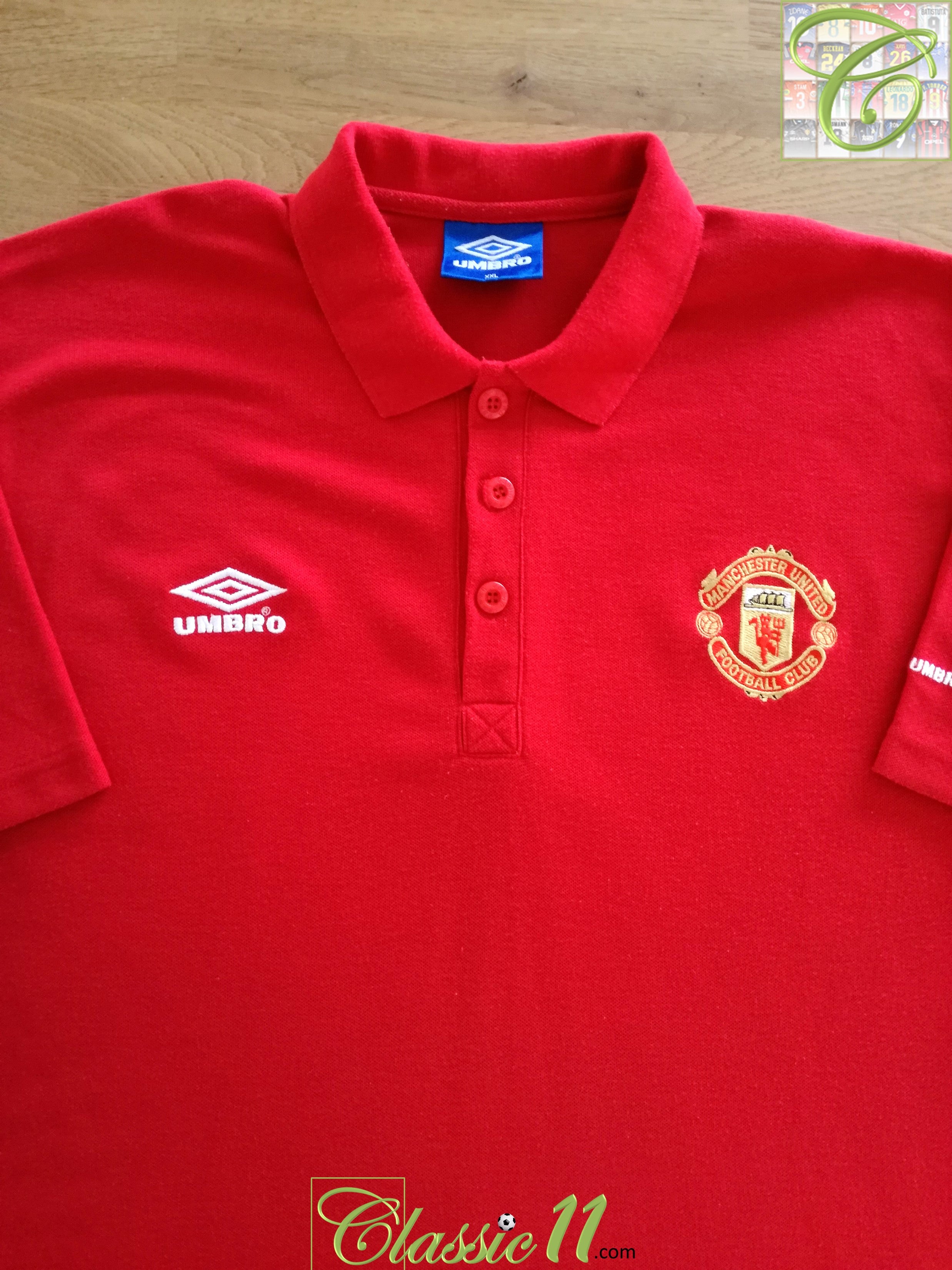 1996/97 Man Utd Polo Shirt