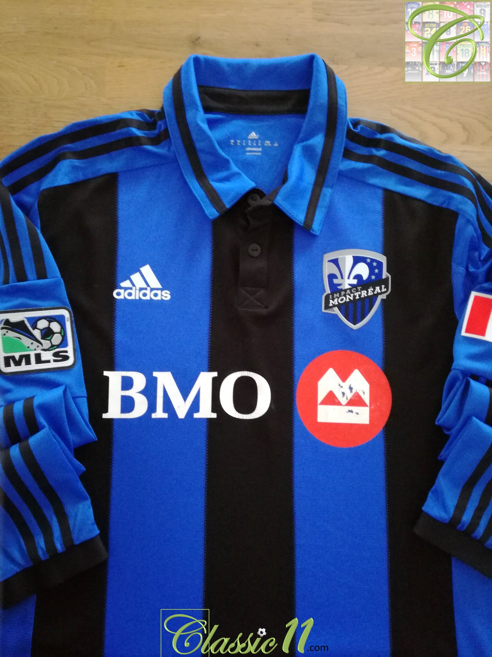 2013 Montreal Impact Home MLS Formotion Long Sleeve Football Shirt