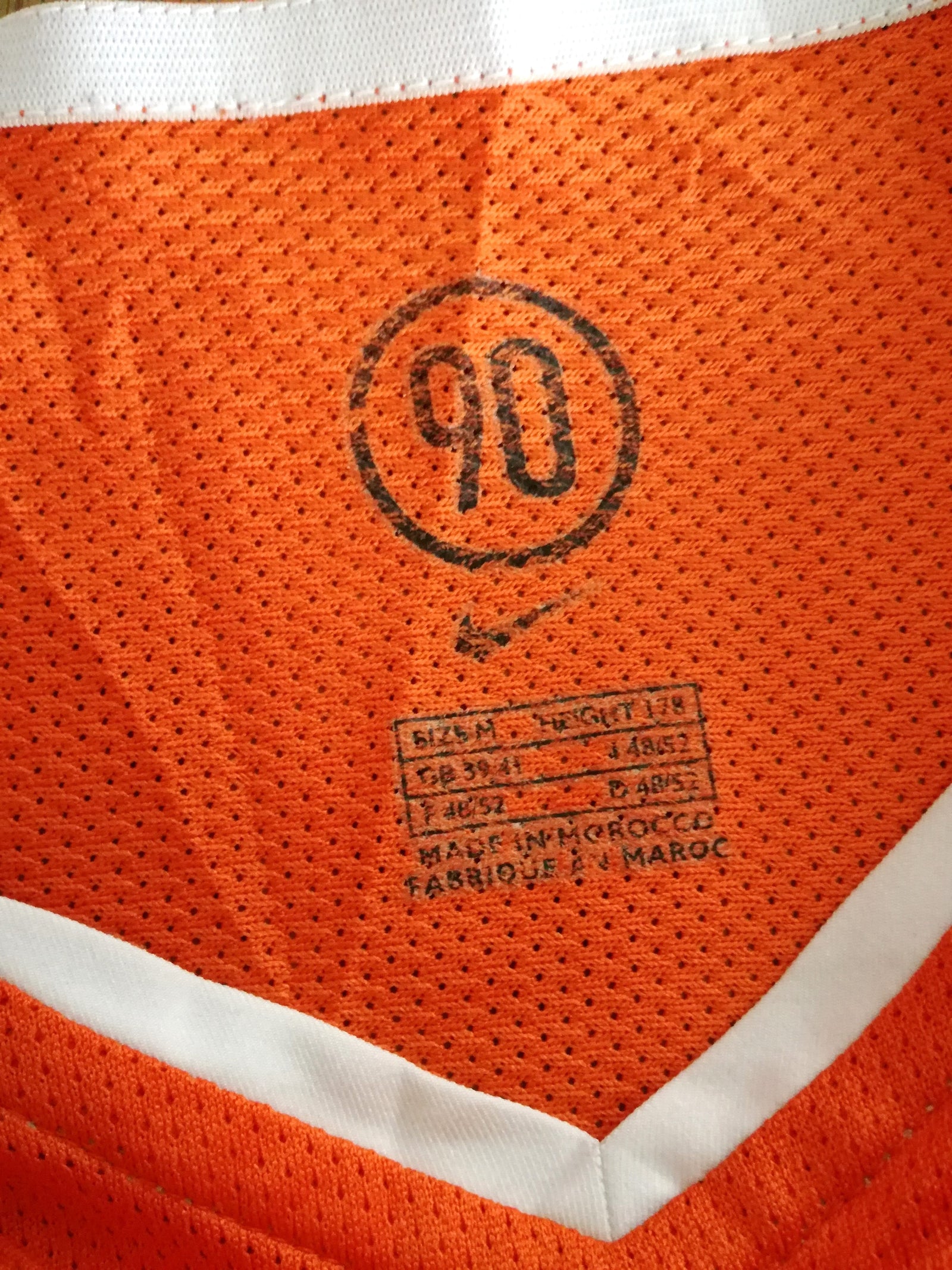 2004/05 Netherlands Home Football Shirt (M)