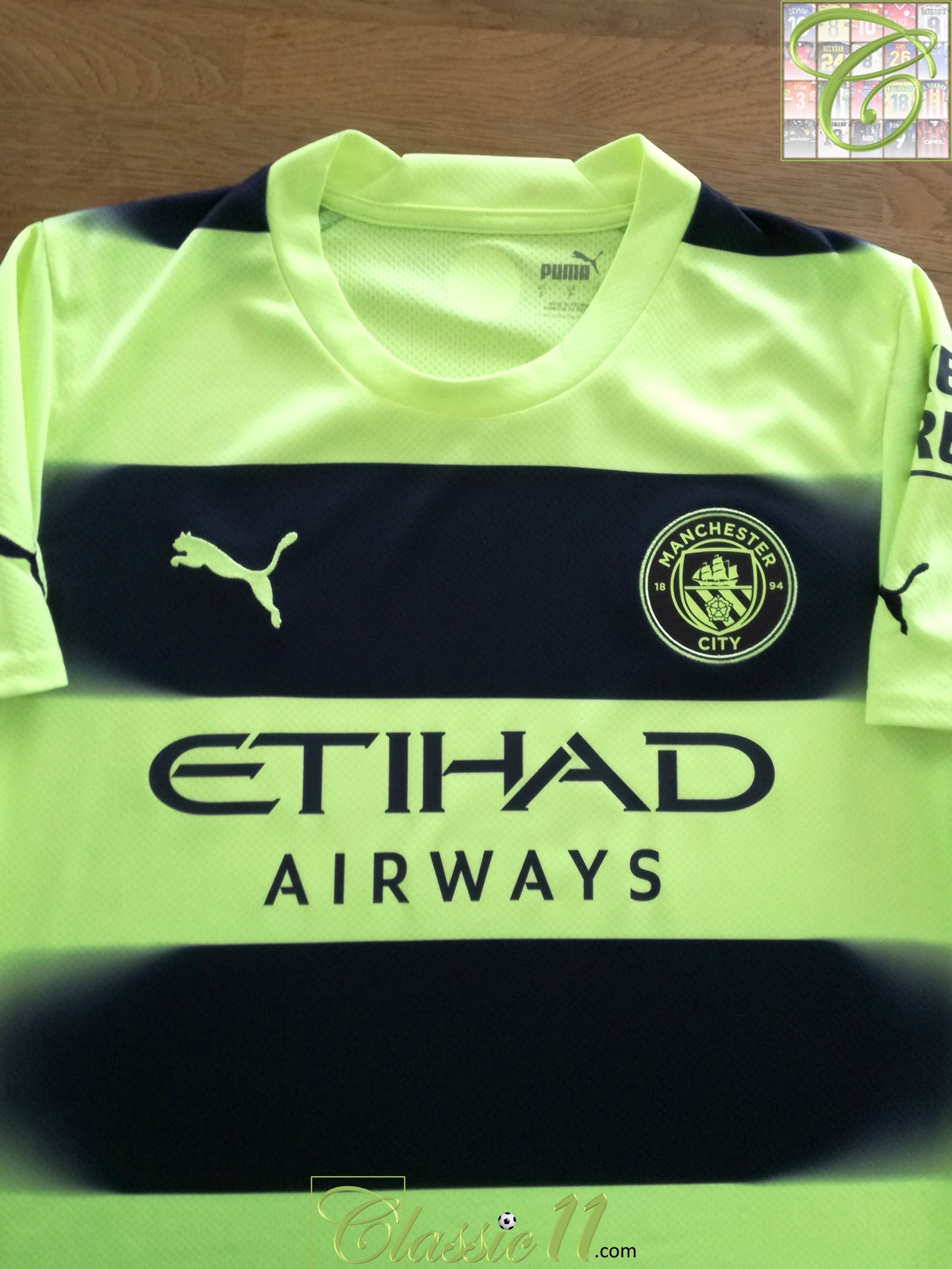 2022/23 Man City 3rd Football Shirt