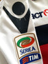 2010/11 Bologna Away Serie A Football Shirt. Morleo #3 (XL)