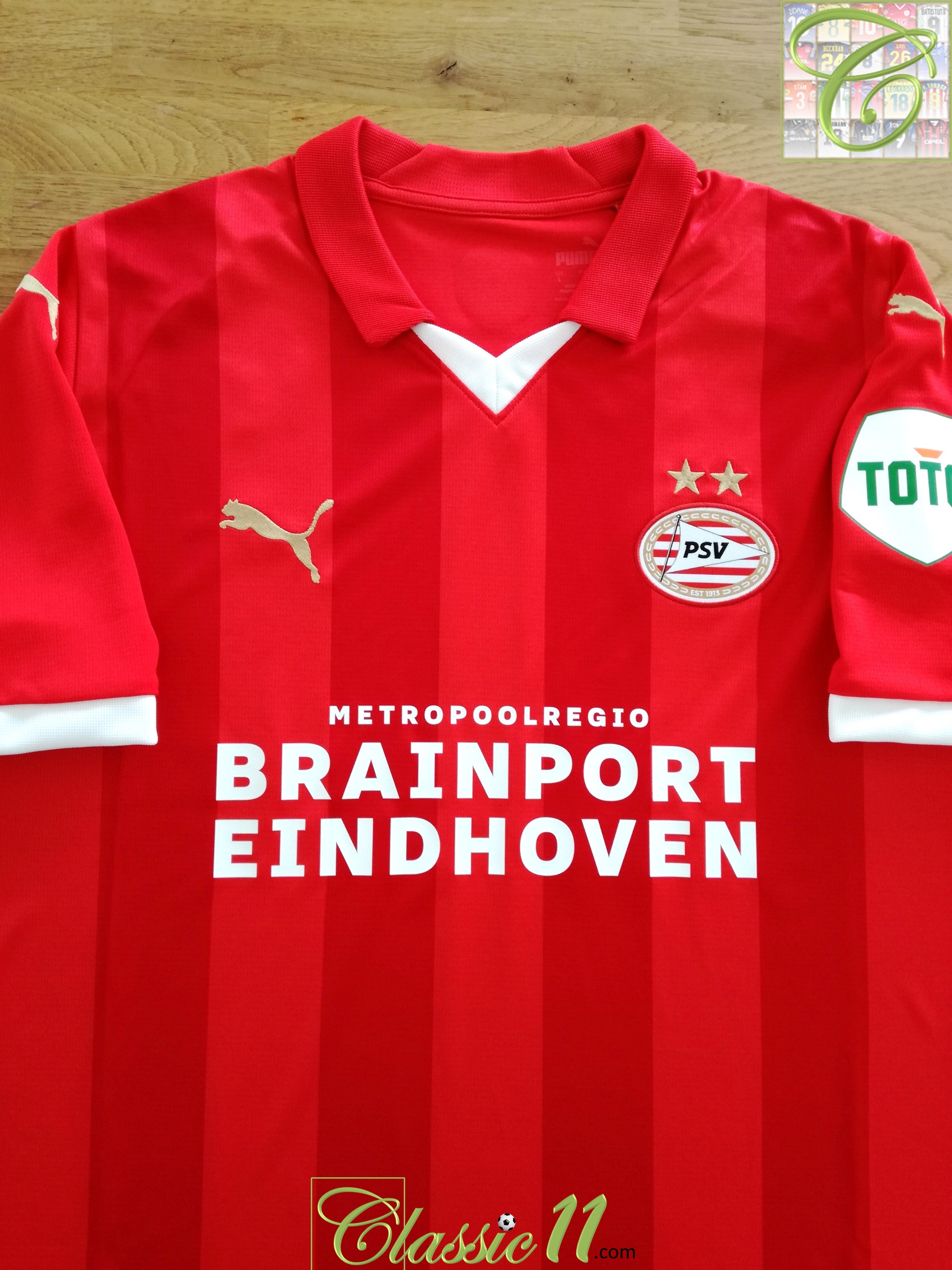 2023/24 PSV Home Football Shirt