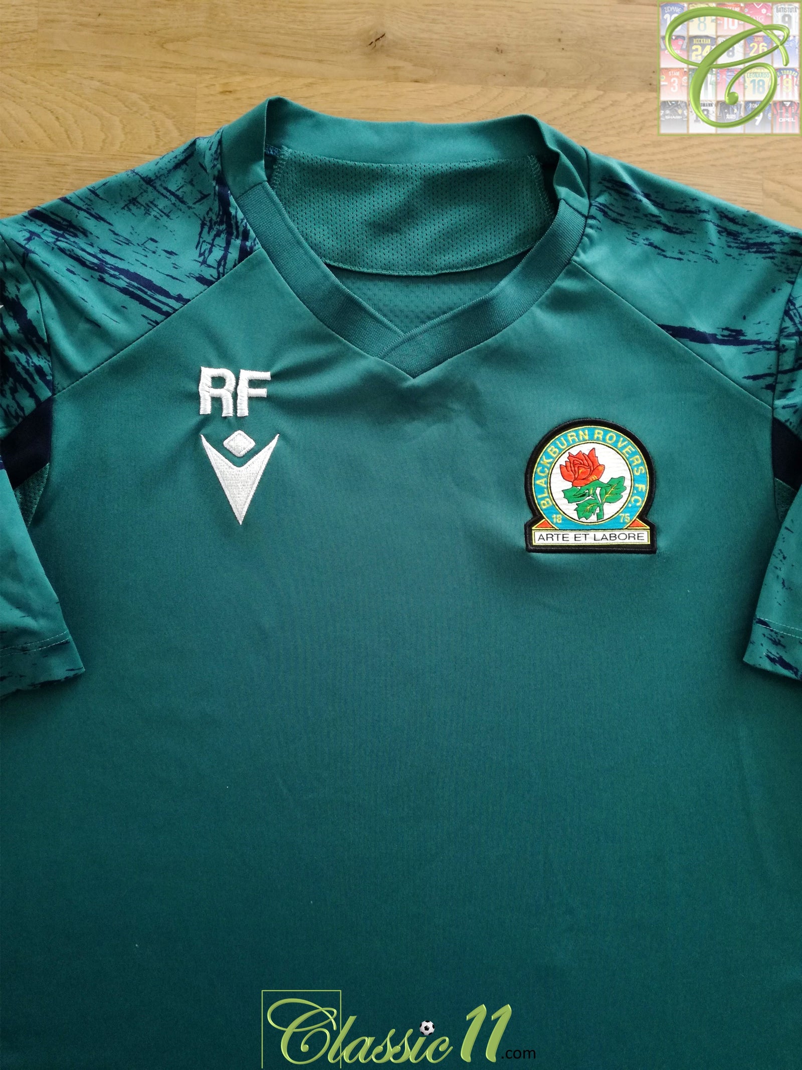 2021/22 Blackburn Rovers Player Issue Football Training Shirt